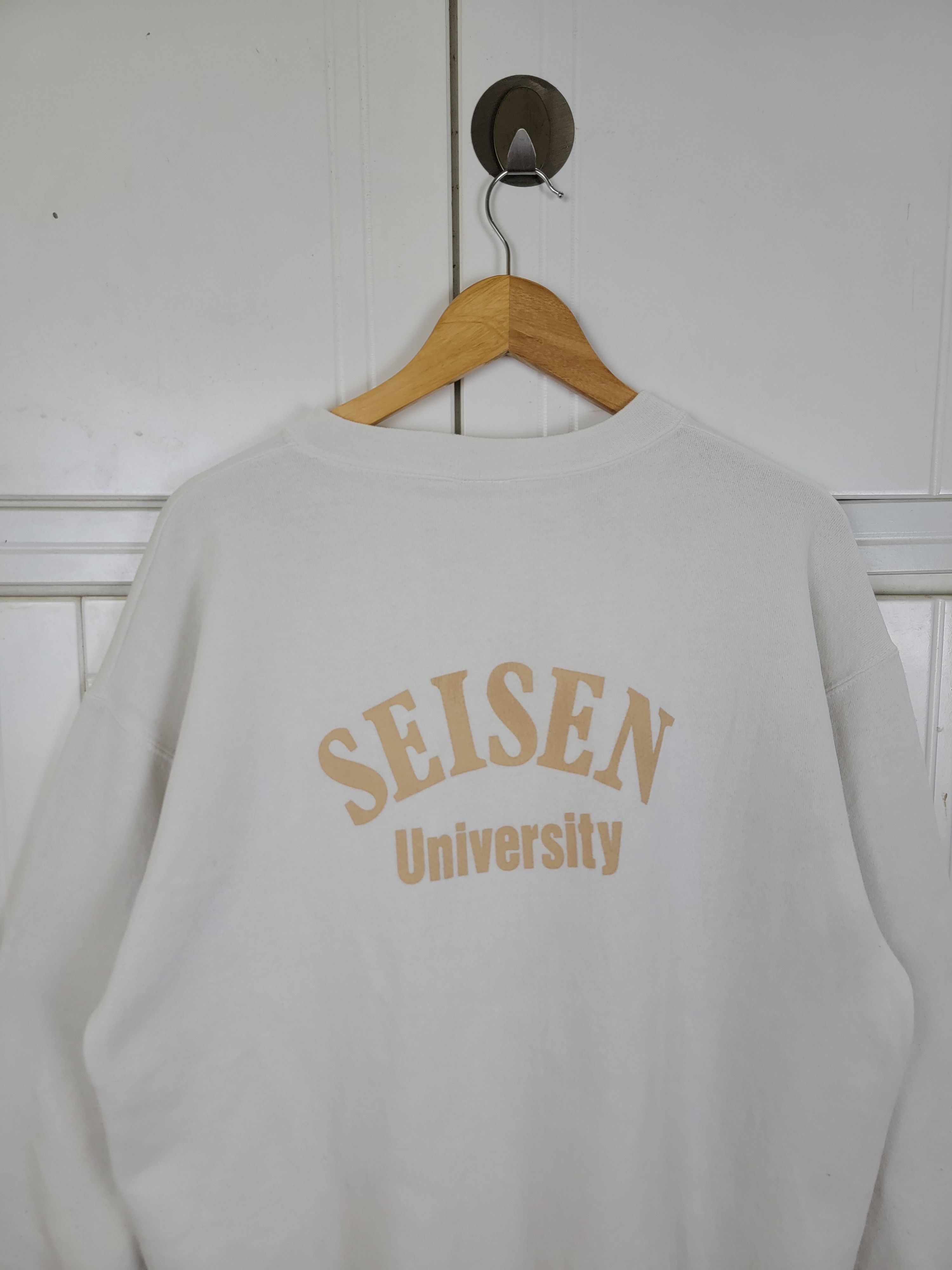 Vintage Vintage Seisen University Sweatshirt Size US L / EU 52-54 / 3 - 2 Thumbnail