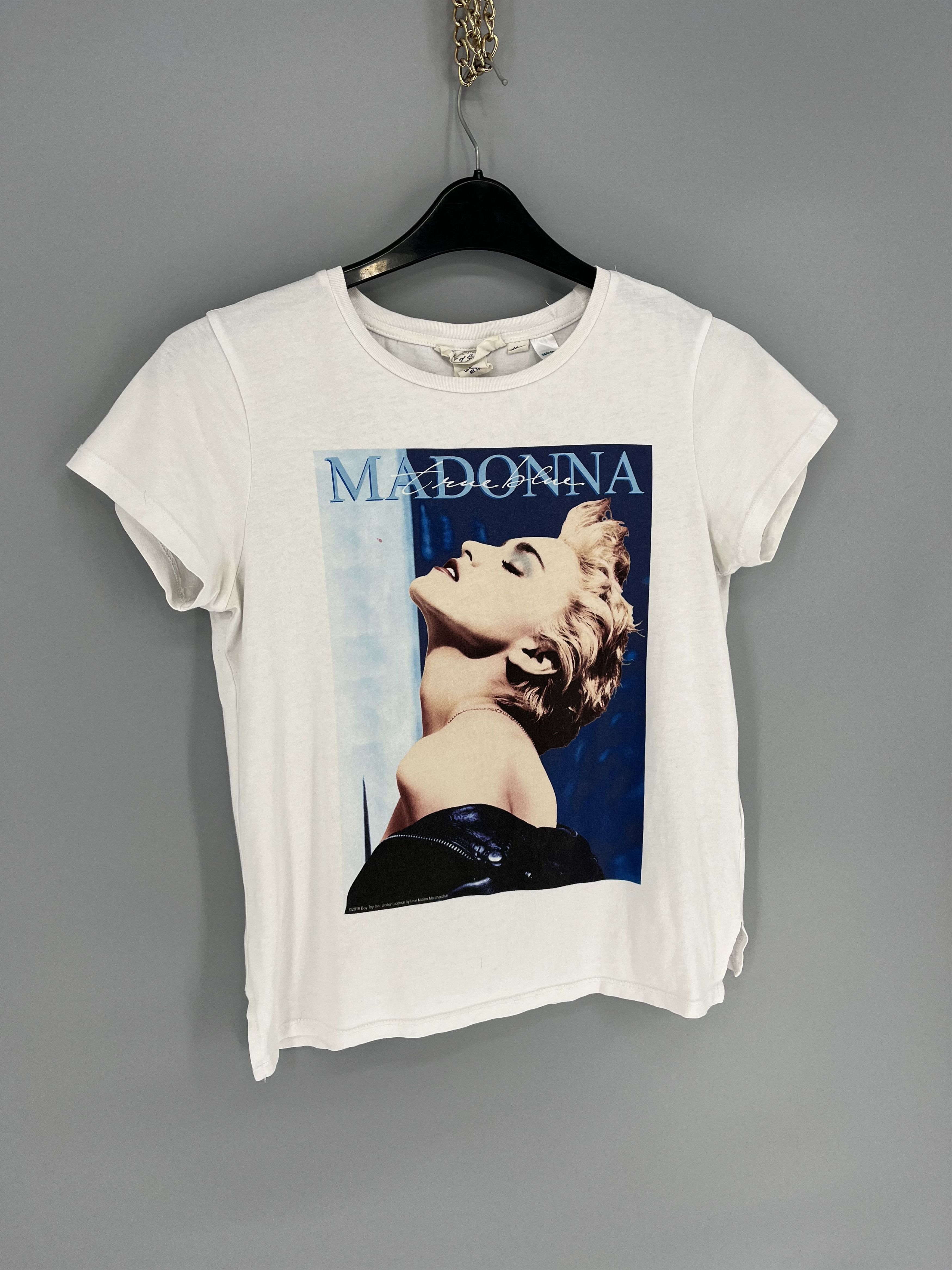 Band Tees Streetwear Vintage Vintage Y2K Madonna H M Licensed T Shirt 2018 Womens Grailed