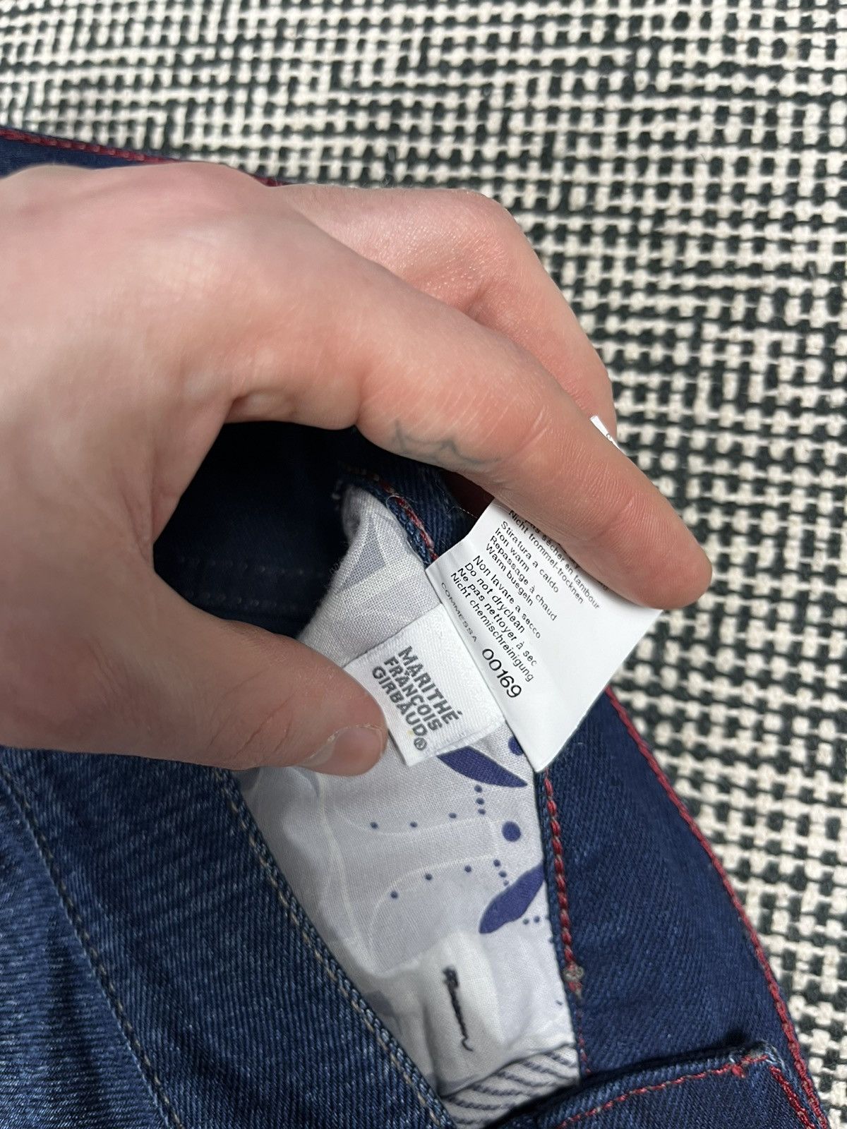 Designer × Marithe + Francois Girbaud Vintage M+FG Marithe Francois Girbaud pedal gear jeans Size 29" - 5 Thumbnail