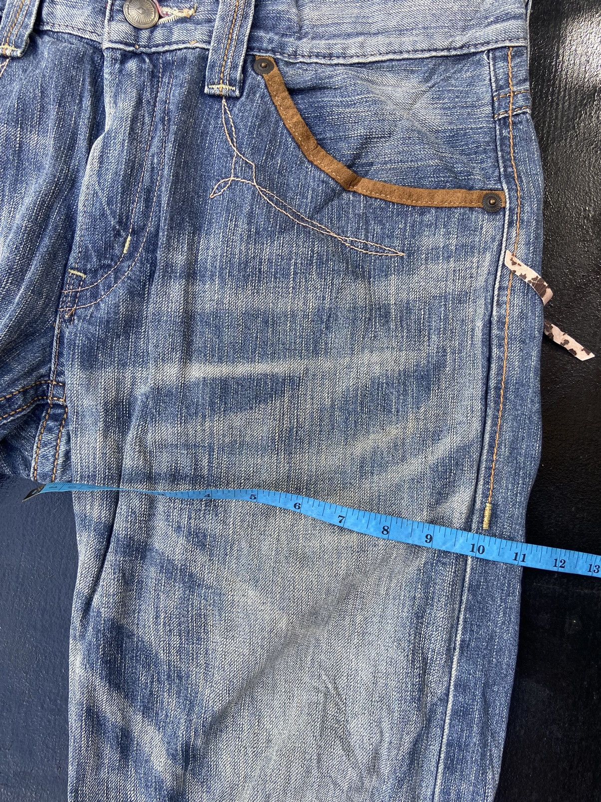 Edwin Vintage Edwin distressed fashion kmrii if six was nine Size US 35 - 19 Thumbnail