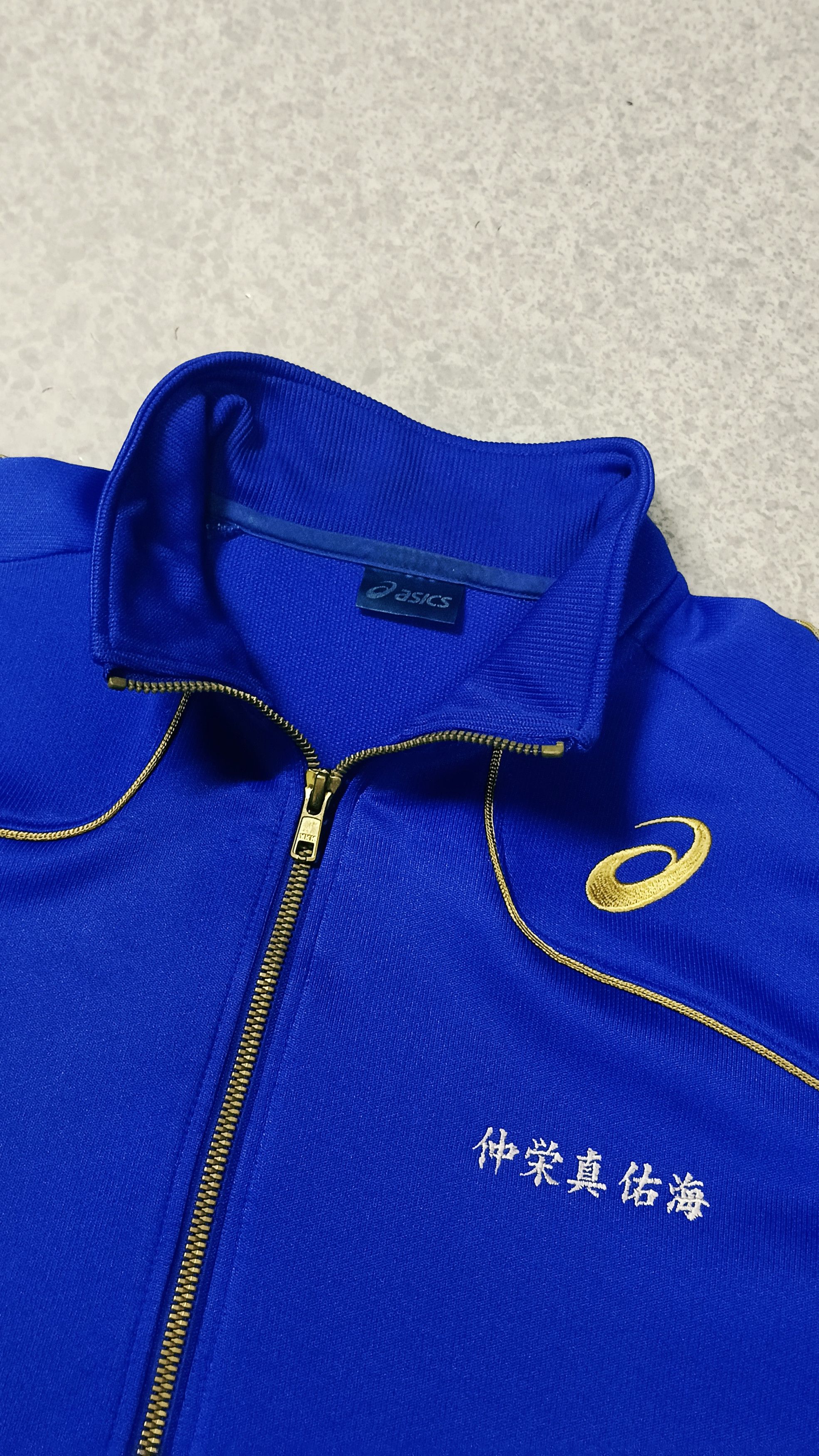 Asics × Japanese Brand × Vintage Rare Vintage Asics Eco Circle Training Sweater Size US L / EU 52-54 / 3 - 6 Thumbnail