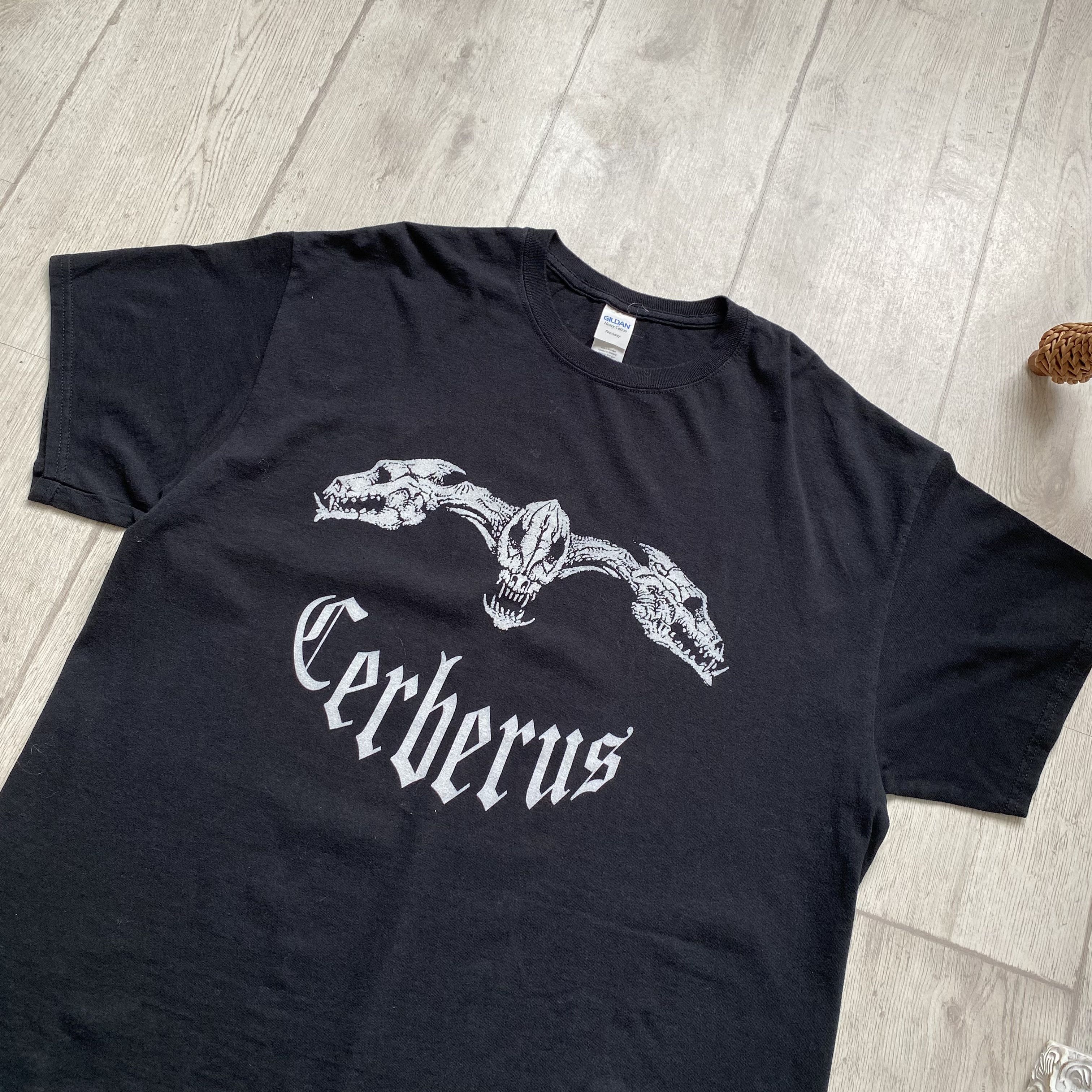 Band Tees ☠️ Cerberus skull logo tee Avant Garde Y2K Punk Rock Size US XL / EU 56 / 4 - 6 Thumbnail
