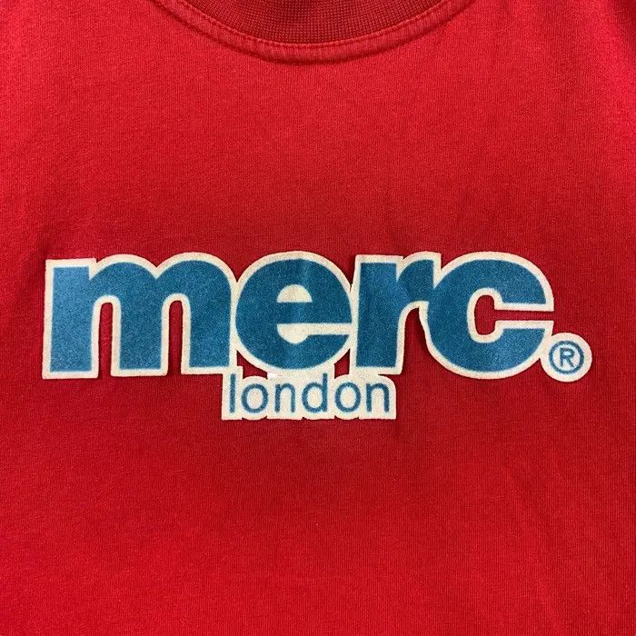 Vintage Vintage MERC LONDON Embossed Logo Tee Shirt Size US M / EU 48-50 / 2 - 4 Thumbnail