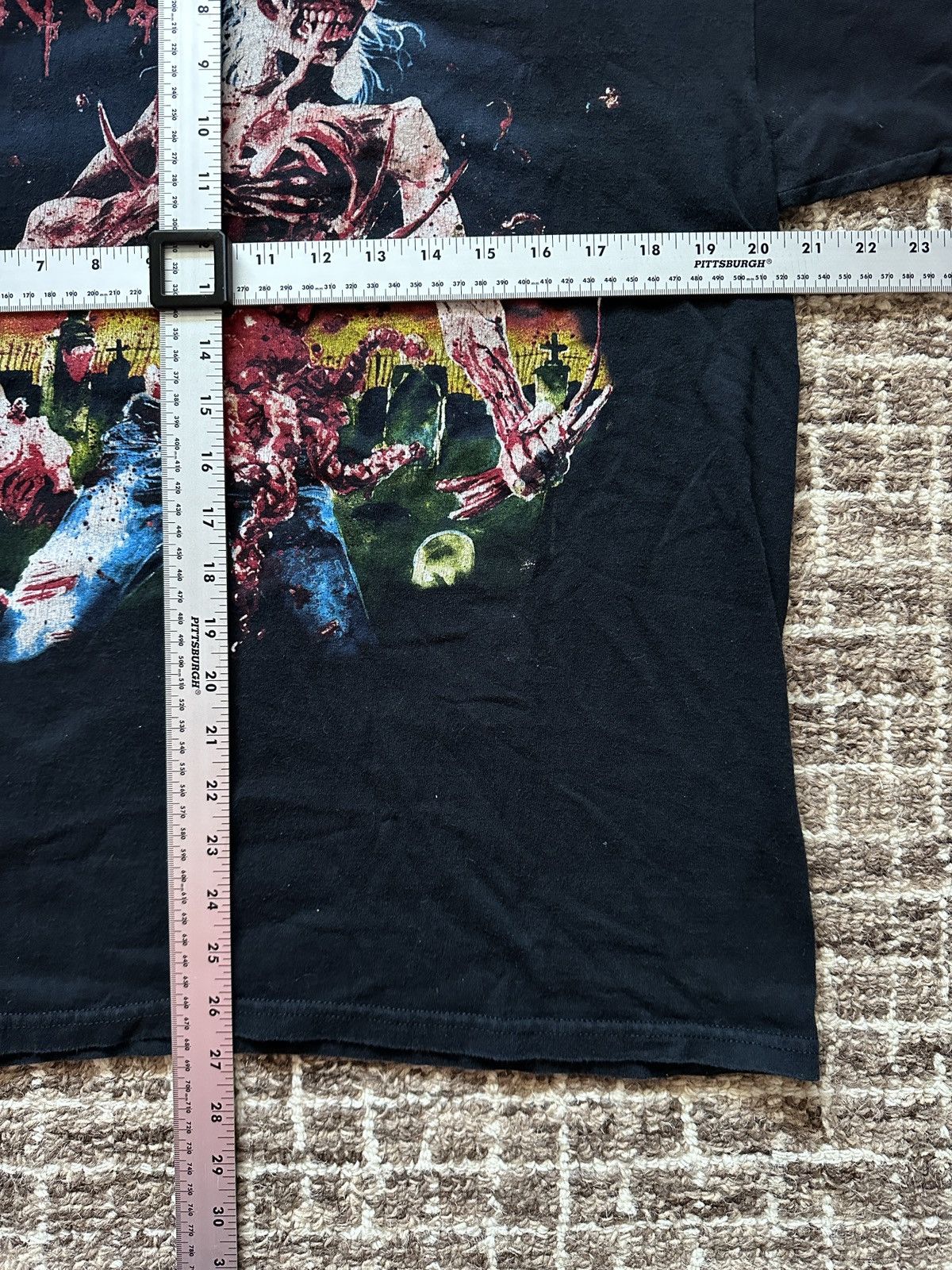 Band Tees × Vintage Vintage Y2K Cannibal Corpse “Eaten Back to Life” T-Shirt Size US L / EU 52-54 / 3 - 4 Thumbnail