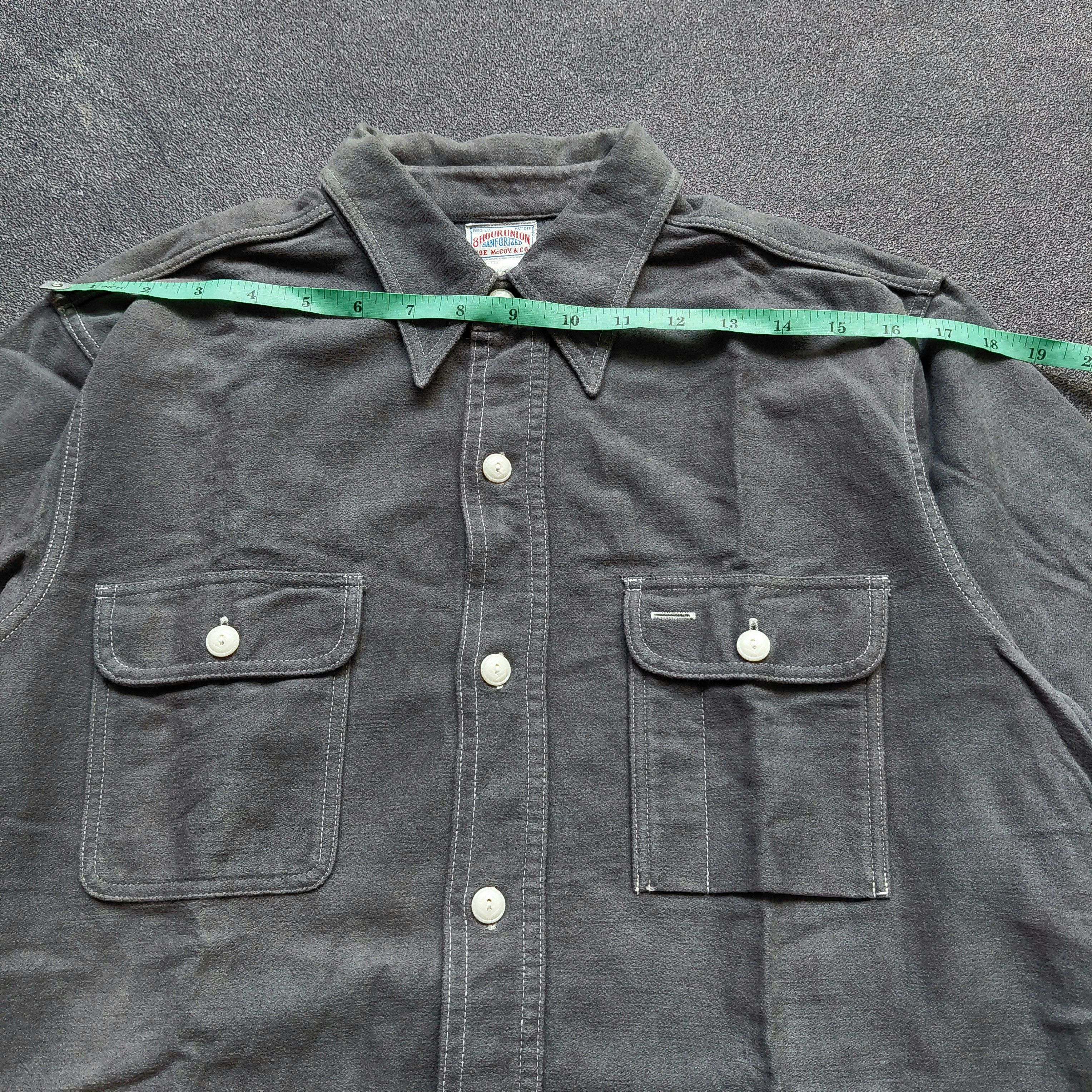 The Real McCoy's 8Hour Union Joe McCoy & Co Shirt Size US L / EU 52-54 / 3 - 7 Thumbnail