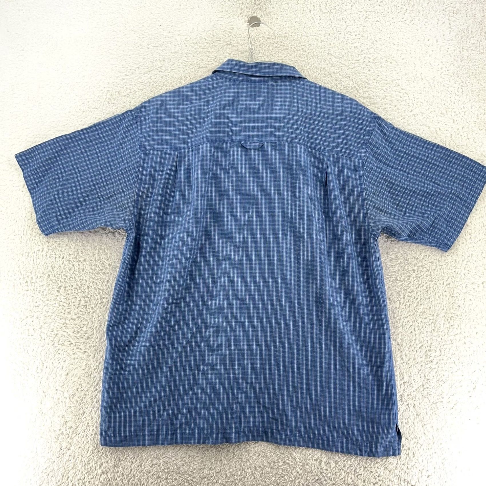 The North Face The North Face Shirt Mens L Plaid Short Sleeve Button Up Zipper Pocket Outdoors Size US L / EU 52-54 / 3 - 3 Thumbnail