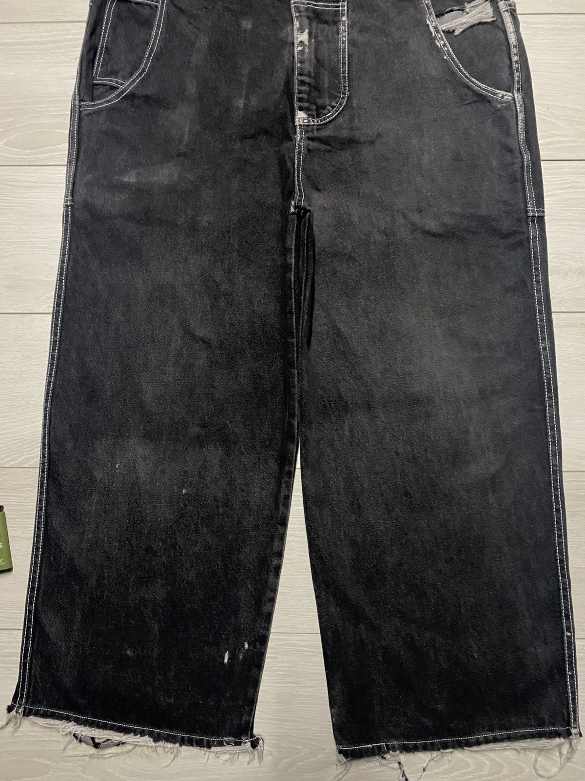 SKYLRK Syndicate Hip Hope Pants Crazy Baggy Like Jnco Style Size US 37 - 5 Thumbnail