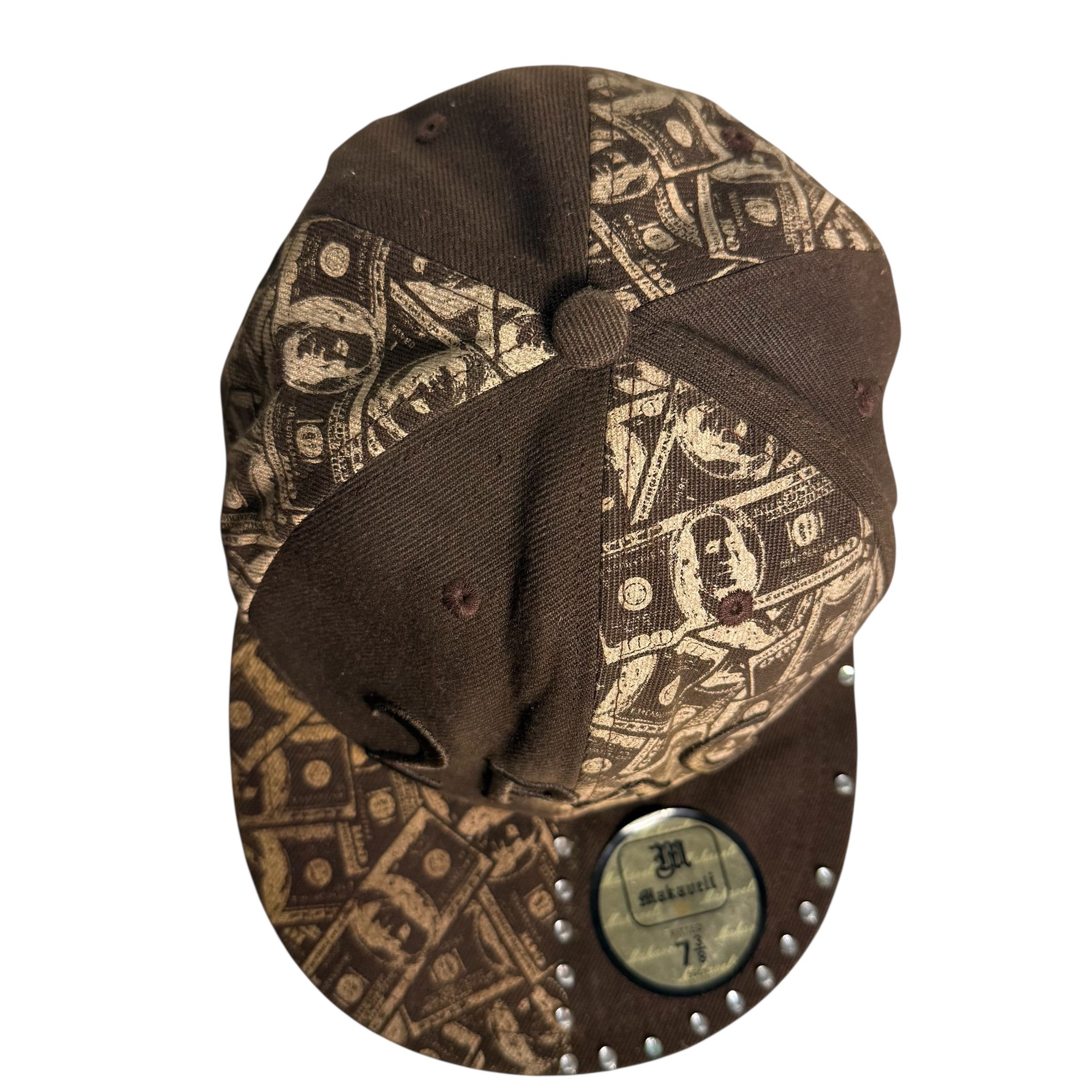 Makaveli 🔥RARE🔥Vintage Makaveli Tupac Shakur Swarovski Fitted Cap Size ONE SIZE - 3 Thumbnail