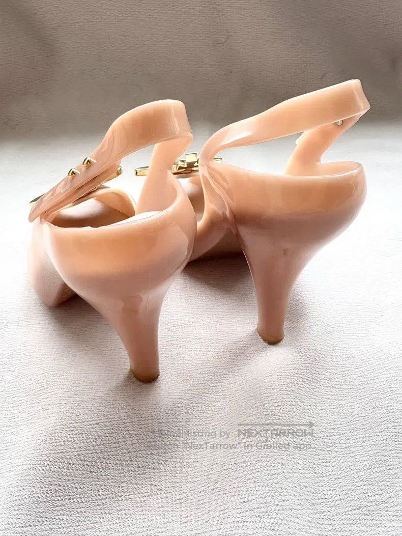 Vivienne Westwood Vivienne Westwood Vintage Beige Saturn High Heel Sandals Size US 4.5 / IT 34.5 - 8 Thumbnail