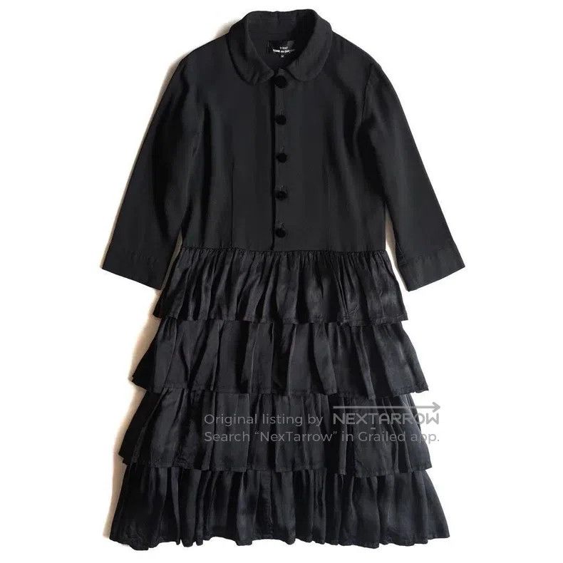 Comme des Garcons Comme des Garcons Round-collar pleated dress Size M / US 6-8 / IT 42-44 - 1 Thumbnail