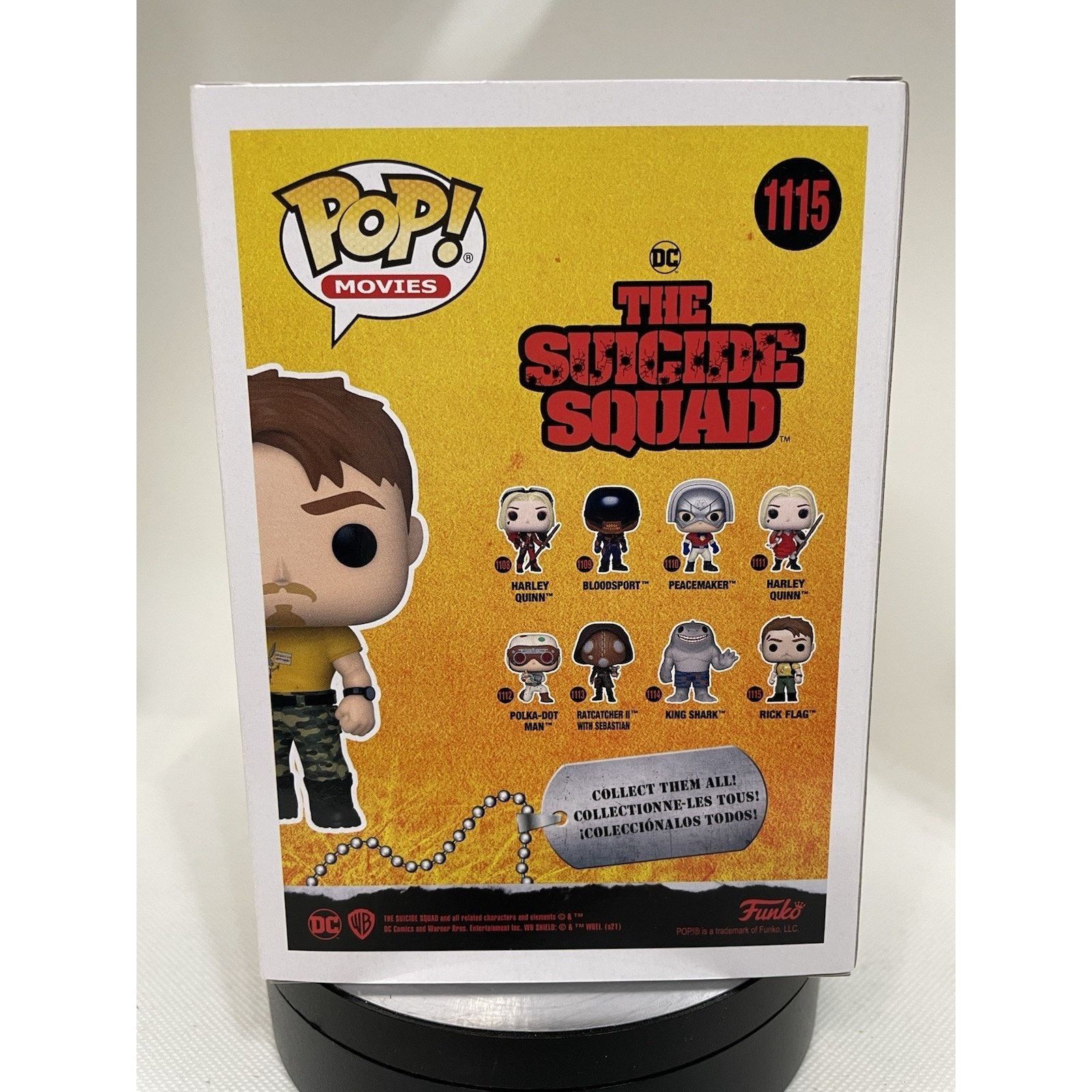 DC Comics Funko Pop! DC Comics - Rick Flag #1115 The Suicide Squad Size ONE SIZE - 5 Thumbnail