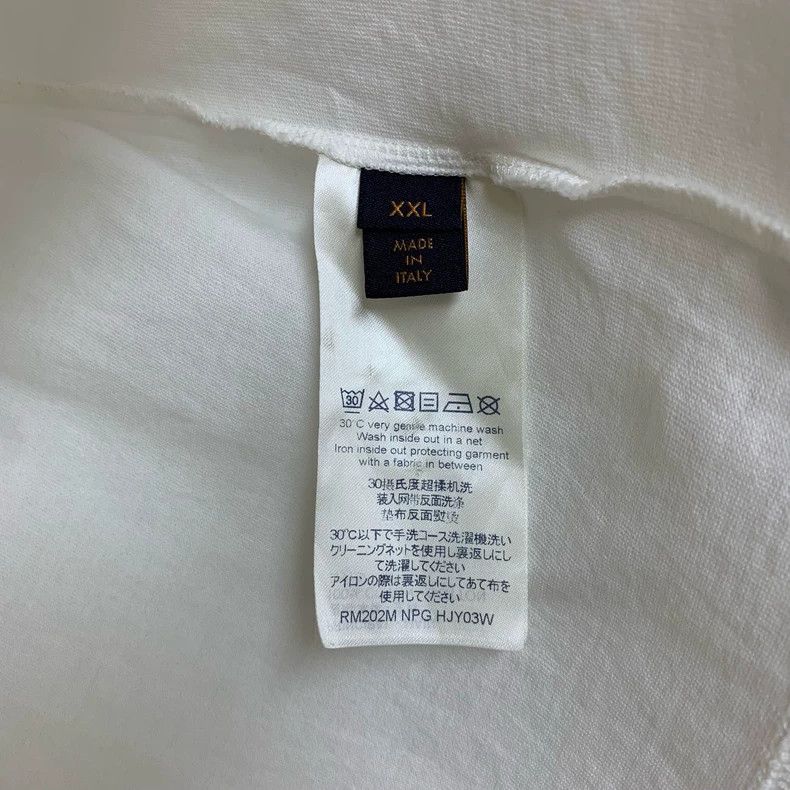 Louis Vuitton Louis Vuitton White Lianliankan short sleeve Size US XXL / EU 58 / 5 - 6 Thumbnail