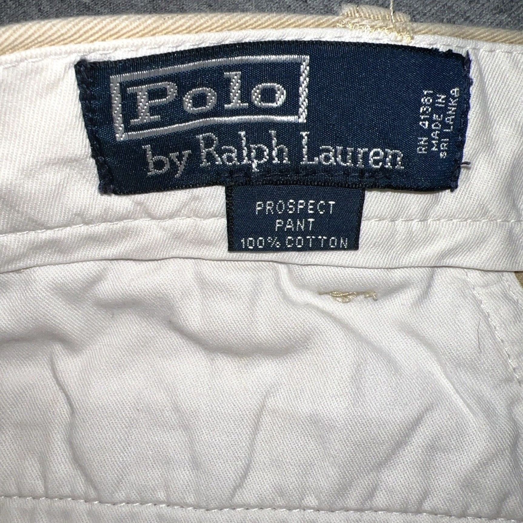 Polo Ralph Lauren Polo Ralph Lauren Prospect Khaki Pants Mens 40x30 Beige Regular Size Slacks Shirt Alternative? Size US L / EU 52-54 / 3 - 5 Thumbnail