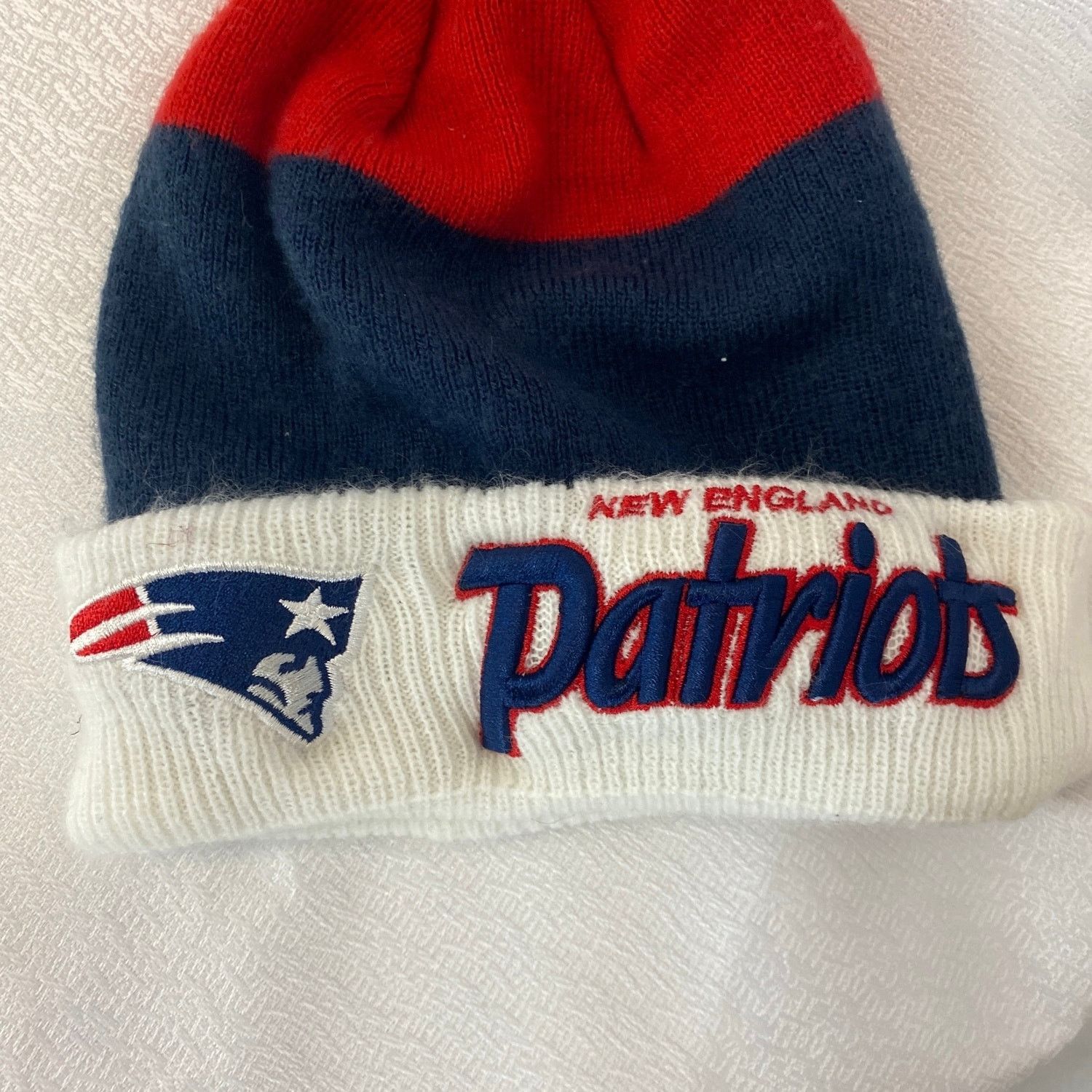 New Era New Era NFL New England Patriots pom pom ski cap One Size Size ONE SIZE - 2 Thumbnail