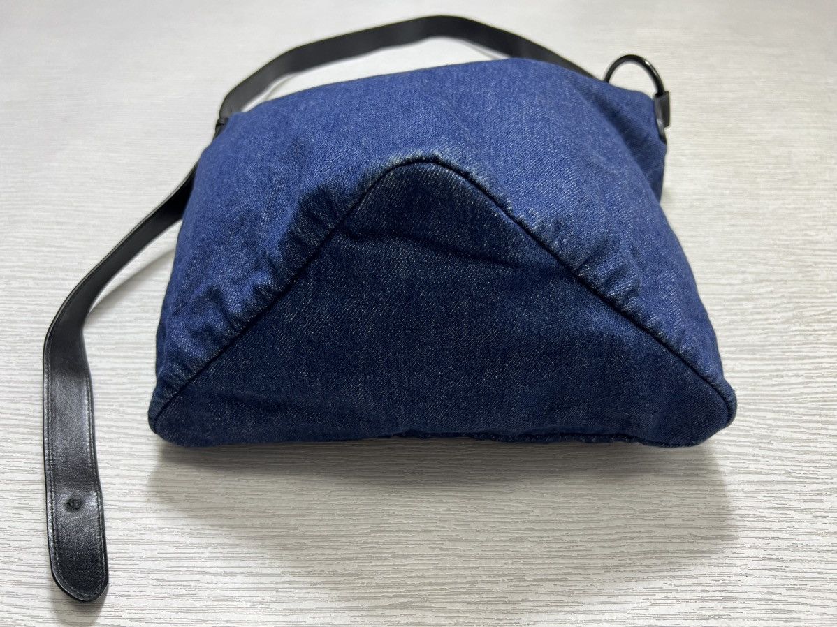 MM6 Maison Margiela MM6 - S/S 15 - Triangular Denim Shoulder Bag Size ONE SIZE - 5 Thumbnail