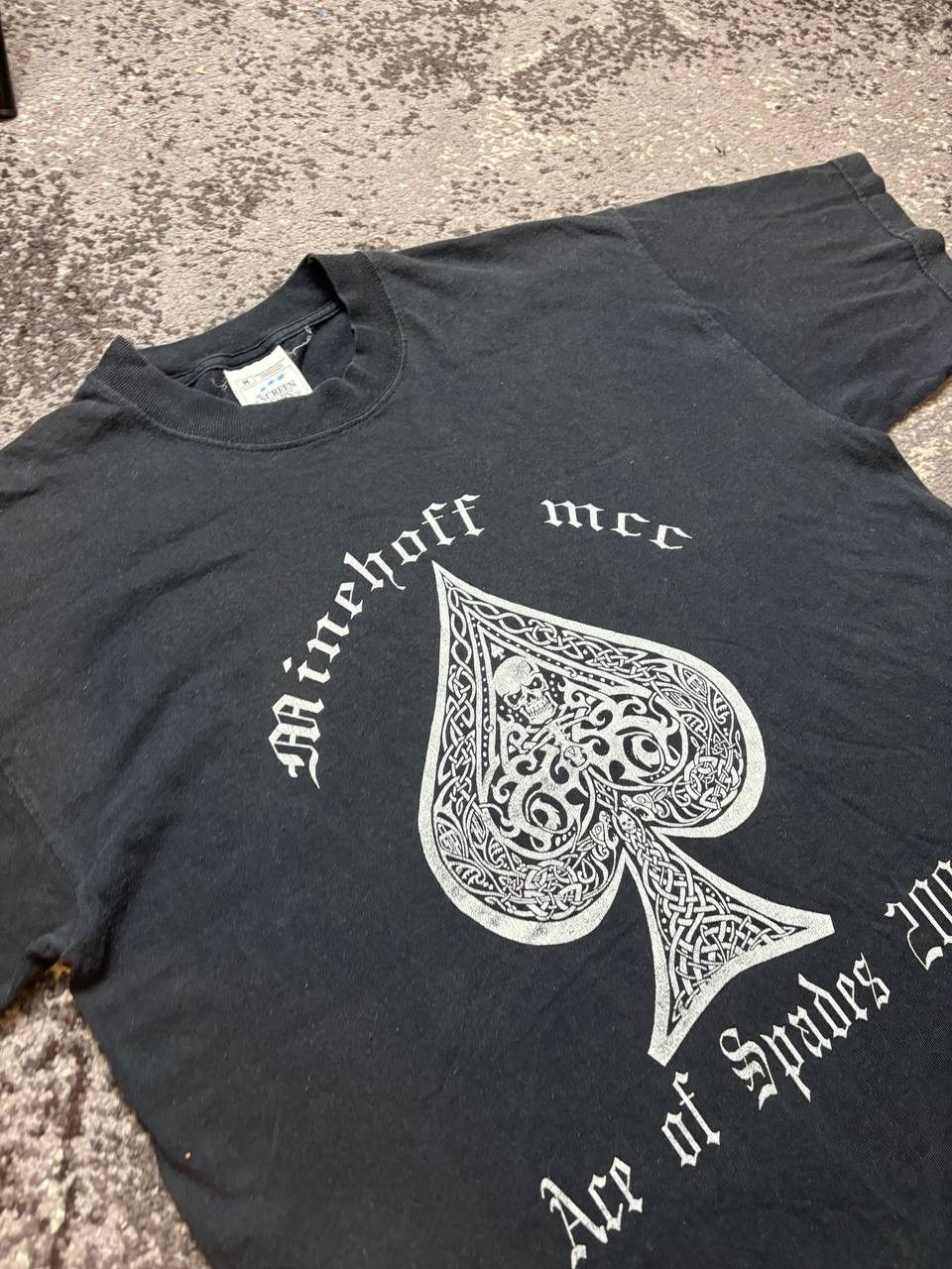 Band Tees × Vintage Vintage Y2K Menehaf Mcc Ace Of Spades 2002 Band T Shirt Size US M / EU 48-50 / 2 - 2 Thumbnail