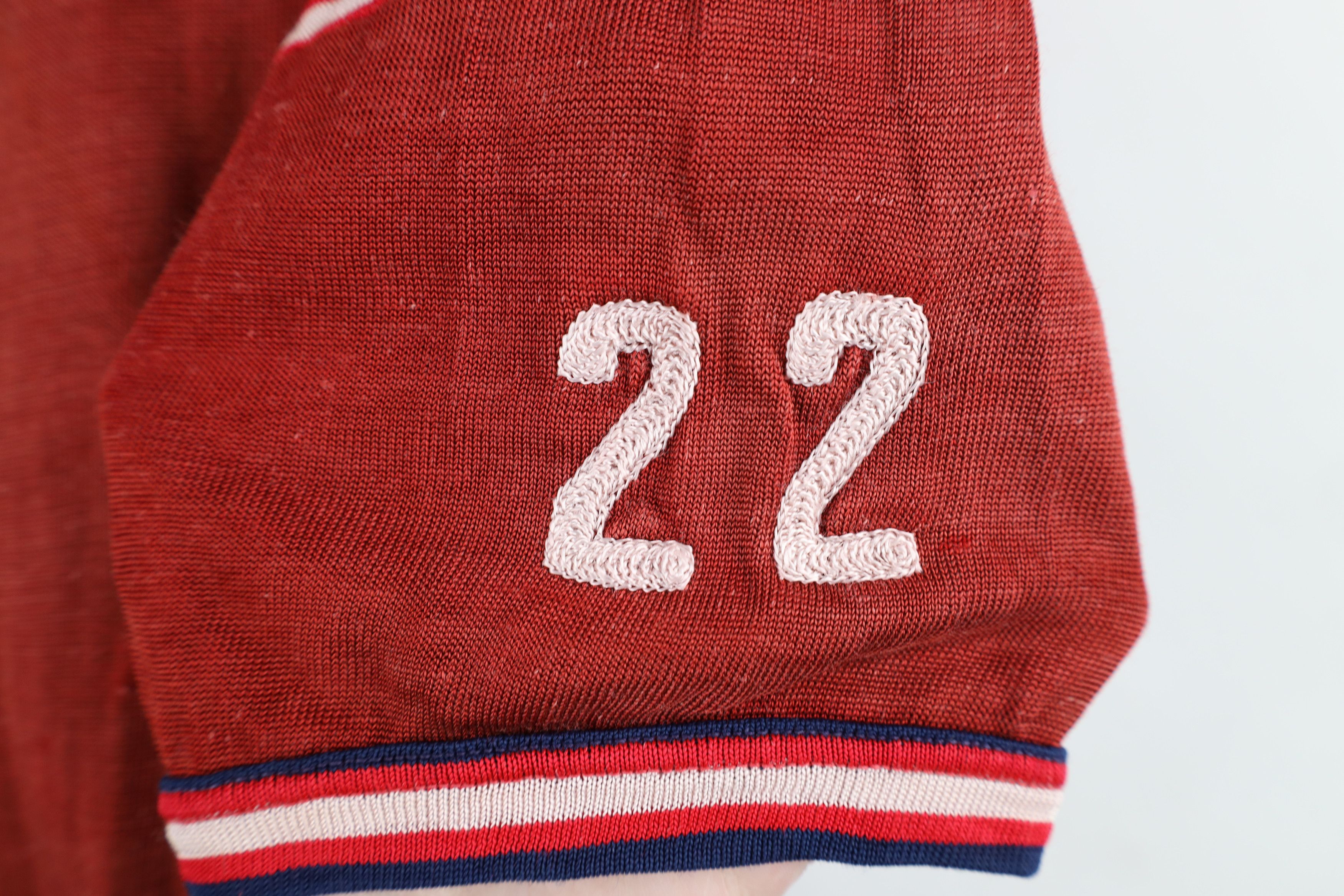 Vintage Vintage 40s 50s Durene Knit Chain Stitch Salem Jersey Size US S / EU 44-46 / 1 - 5 Thumbnail