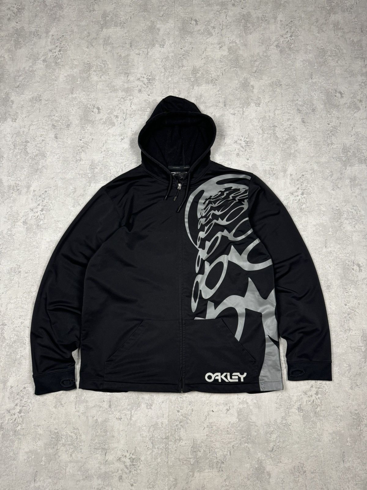 Oakley Vintage Oakley Software NYC Bronx Zip Hoodie XXL | Grailed