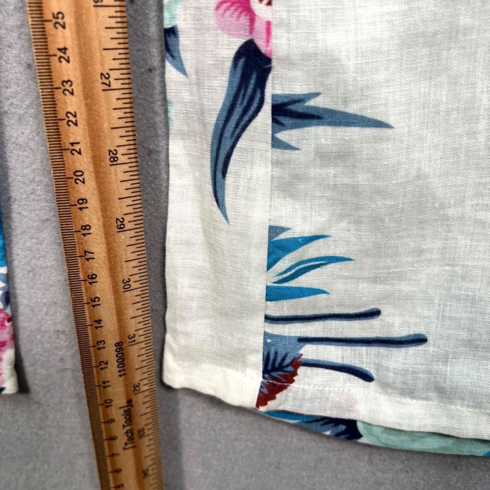 Alix Of Bohemia Alix Of Bohemia Womens Floral Linen Wide-Leg Pants Pants Wide-Leg Linen Floral Bohemian 28 in White Spring Summer Womens Size 28" / US 6 / IT 42 - 6 Thumbnail