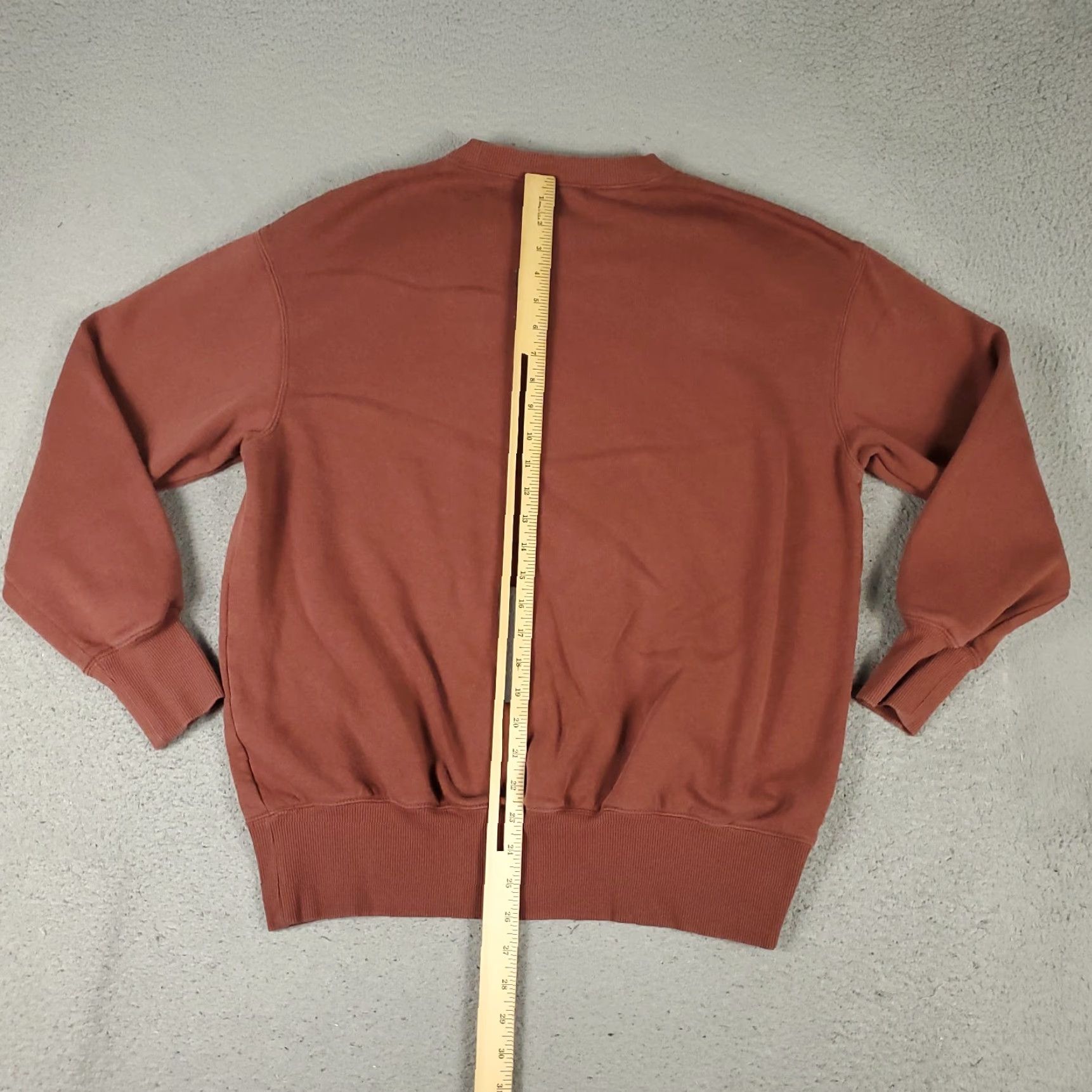 Nike Nike Sweater Mens XS Pullover Crew Neck Long Sleeve Knit - Regular Red Logo Vintage? No, but keep. Size US XS / EU 42 / 0 - 6 Thumbnail
