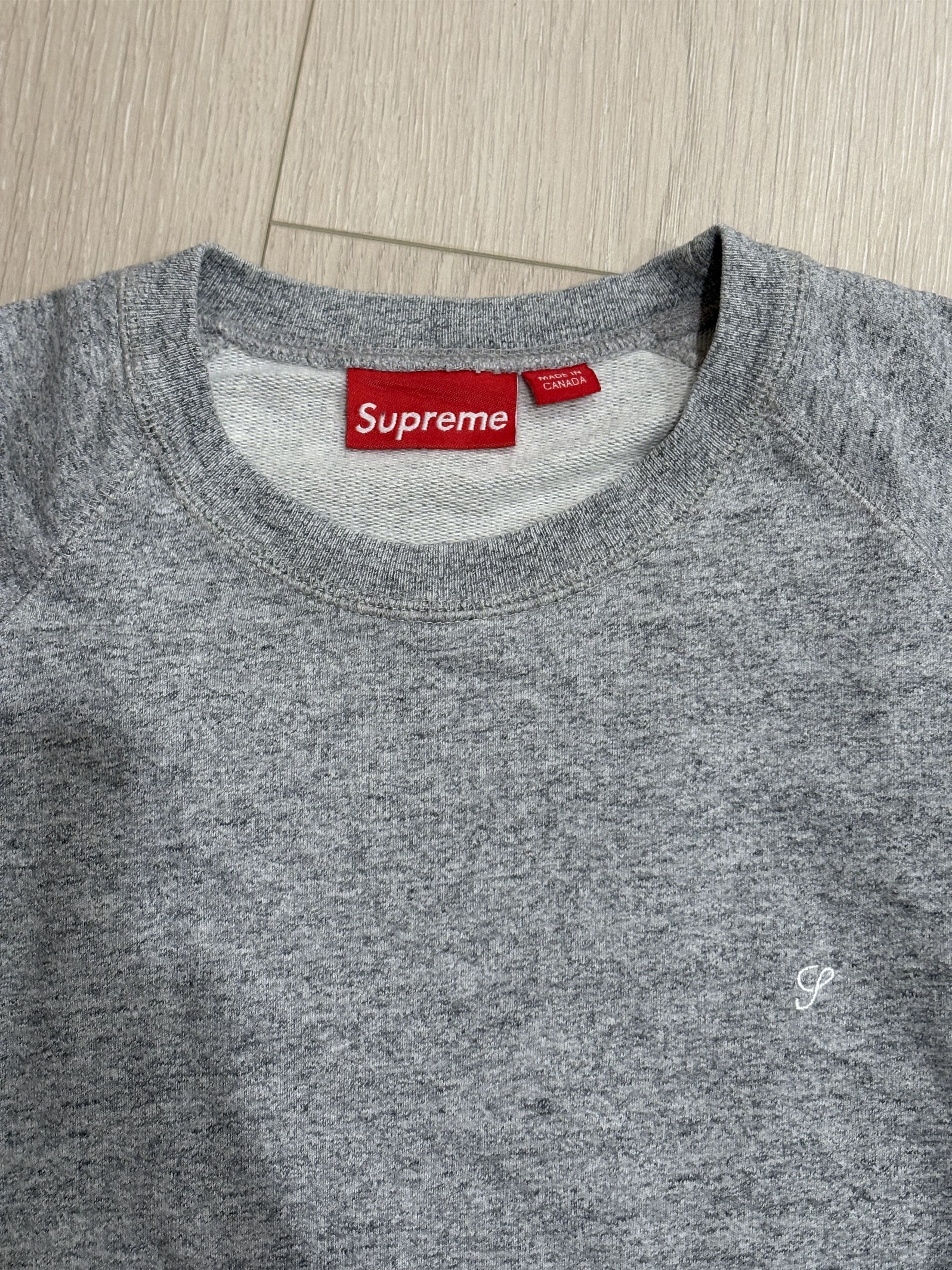 Supreme Heathered Crewneck SS 2013 Size US M / EU 48-50 / 2 - 2 Thumbnail