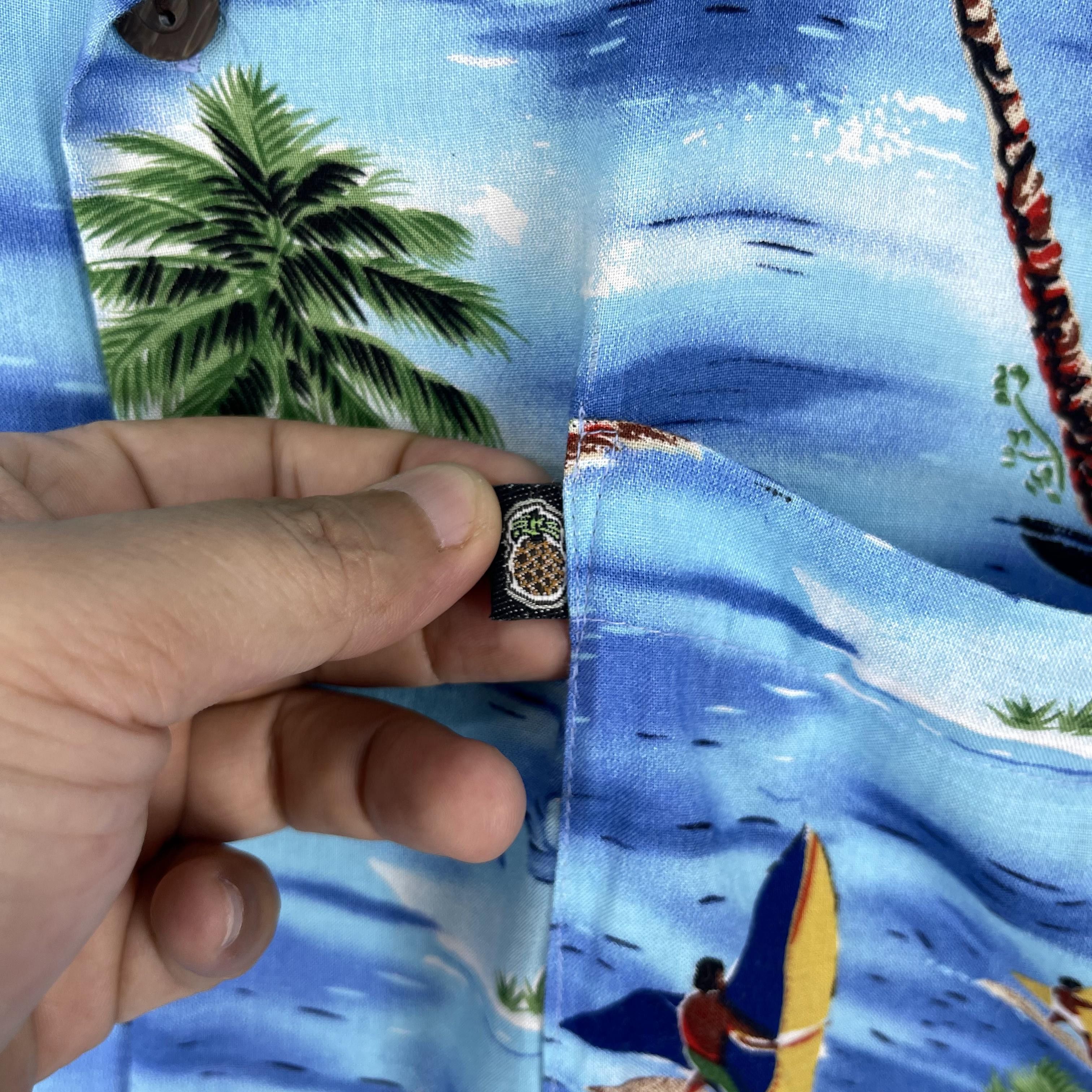 Vintage Vintage Island Beach Surfing Motive Hawaii Button Up Size US M / EU 48-50 / 2 - 4 Thumbnail