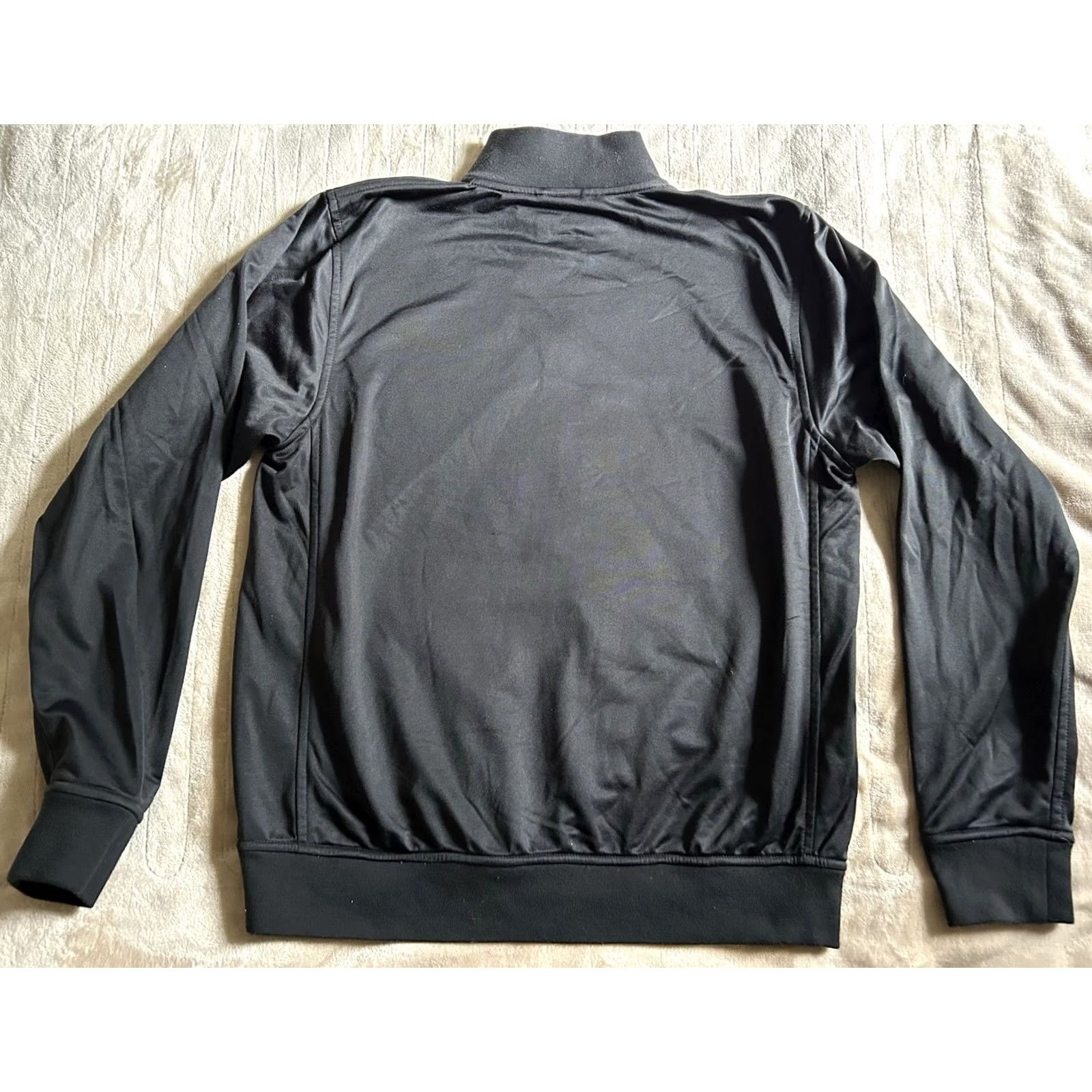 Vintage VINTAGE Stussy Gear Track Jacket Full Zip Men’s Size XL Y2K Crest Black Size US XL / EU 56 / 4 - 2 Thumbnail
