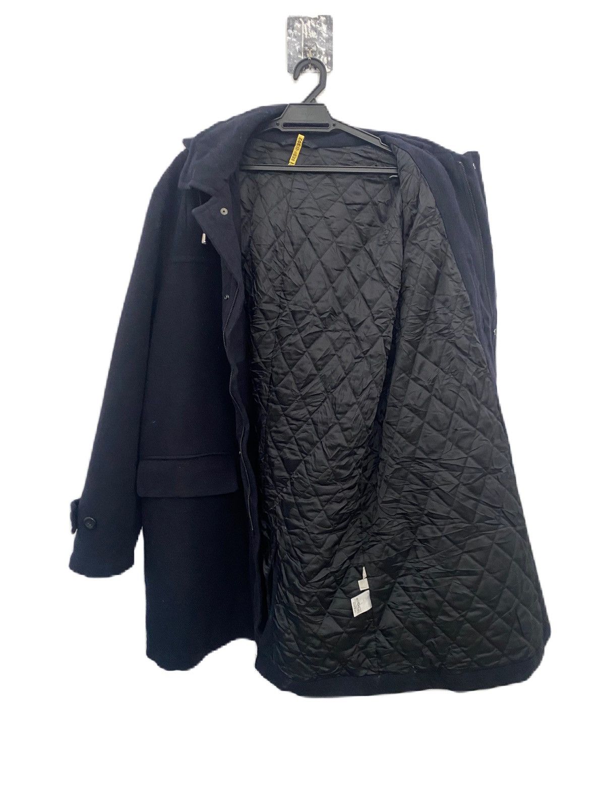Undercover × Uniqlo UNIQLO LONG JACKET NAVY BLUE DESIGN WITH HOODIES WOOL JACKET Size US XL / EU 56 / 4 - 5 Thumbnail