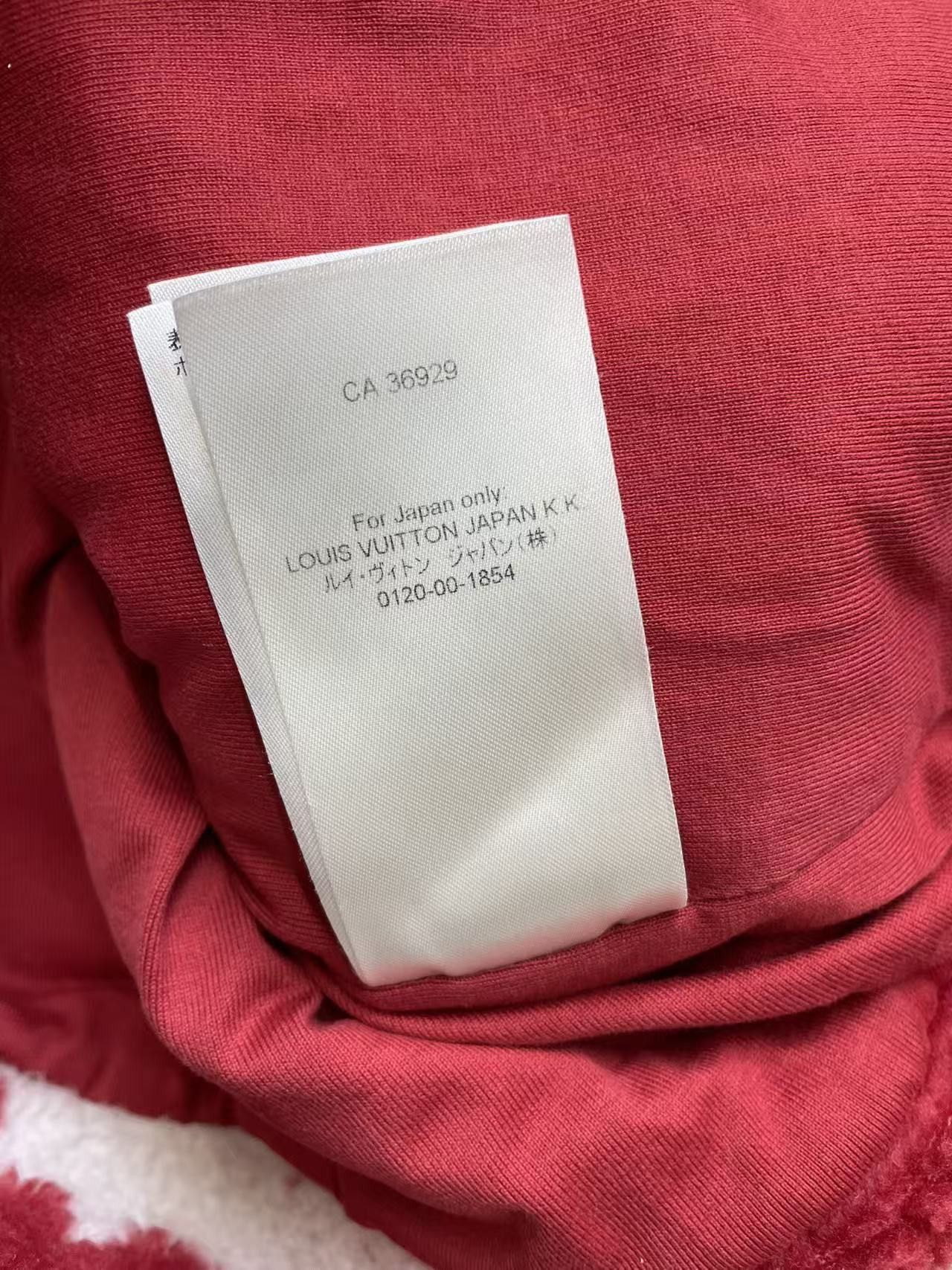 Louis Vuitton Louis Vuitton X Nigo Red Checkered Fleece Jacket Size US XS / EU 42 / 0 - 13 Thumbnail
