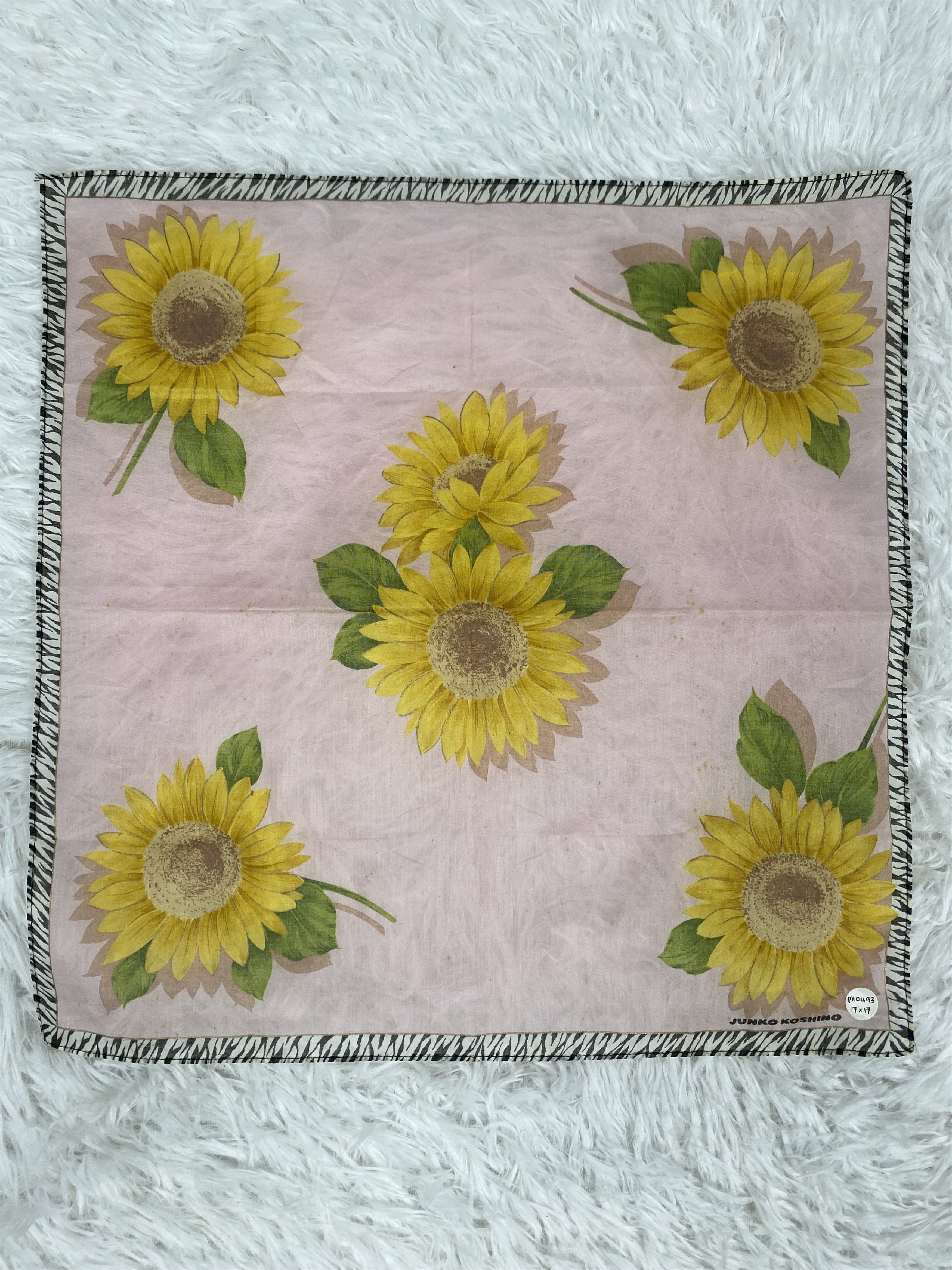 Mr. Junko Vintage Junko Koshino Handkerchief Neckerchief PH0493 Size ONE SIZE - 3 Thumbnail