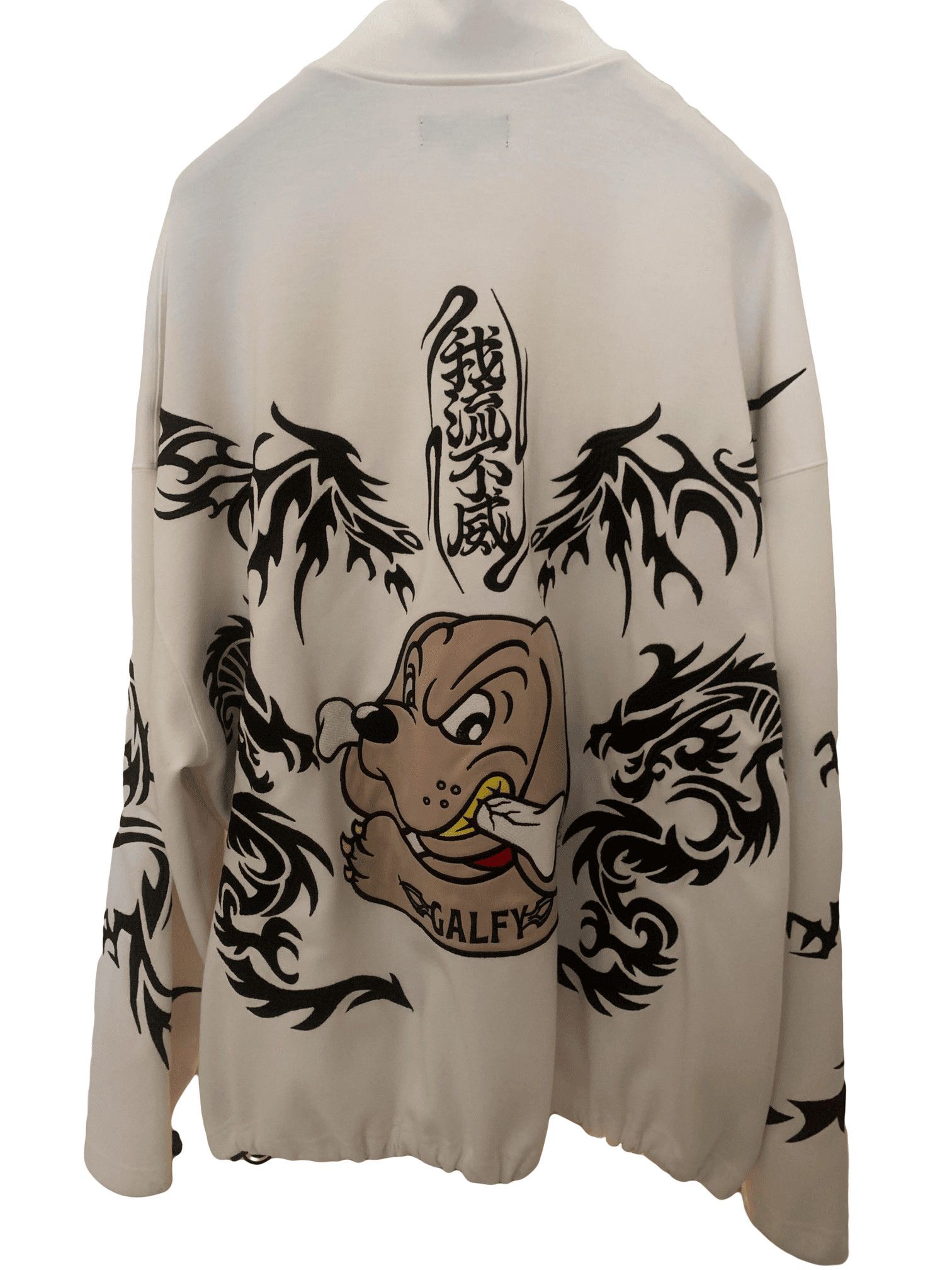 Evisu × Japanese Brand Embroidered 90s Galfy tribal hoodie from Japan Size US XXL / EU 58 / 5 - 2 Thumbnail