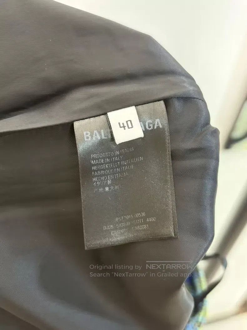 Balenciaga Balenciaga Plaid Short Skirt Size 39" - 4 Thumbnail
