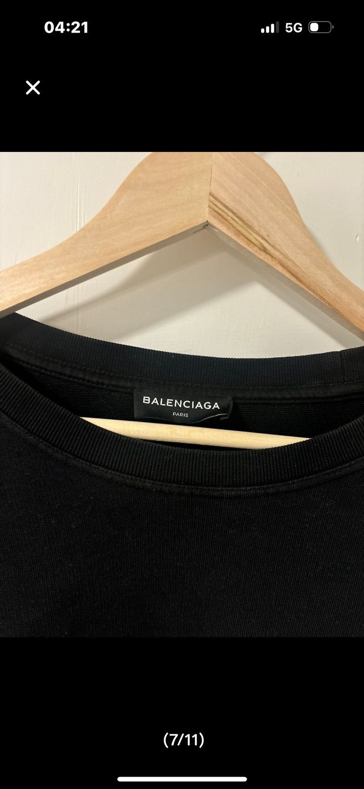 Balenciaga Homme creneck Size US M / EU 48-50 / 2 - 7 Thumbnail