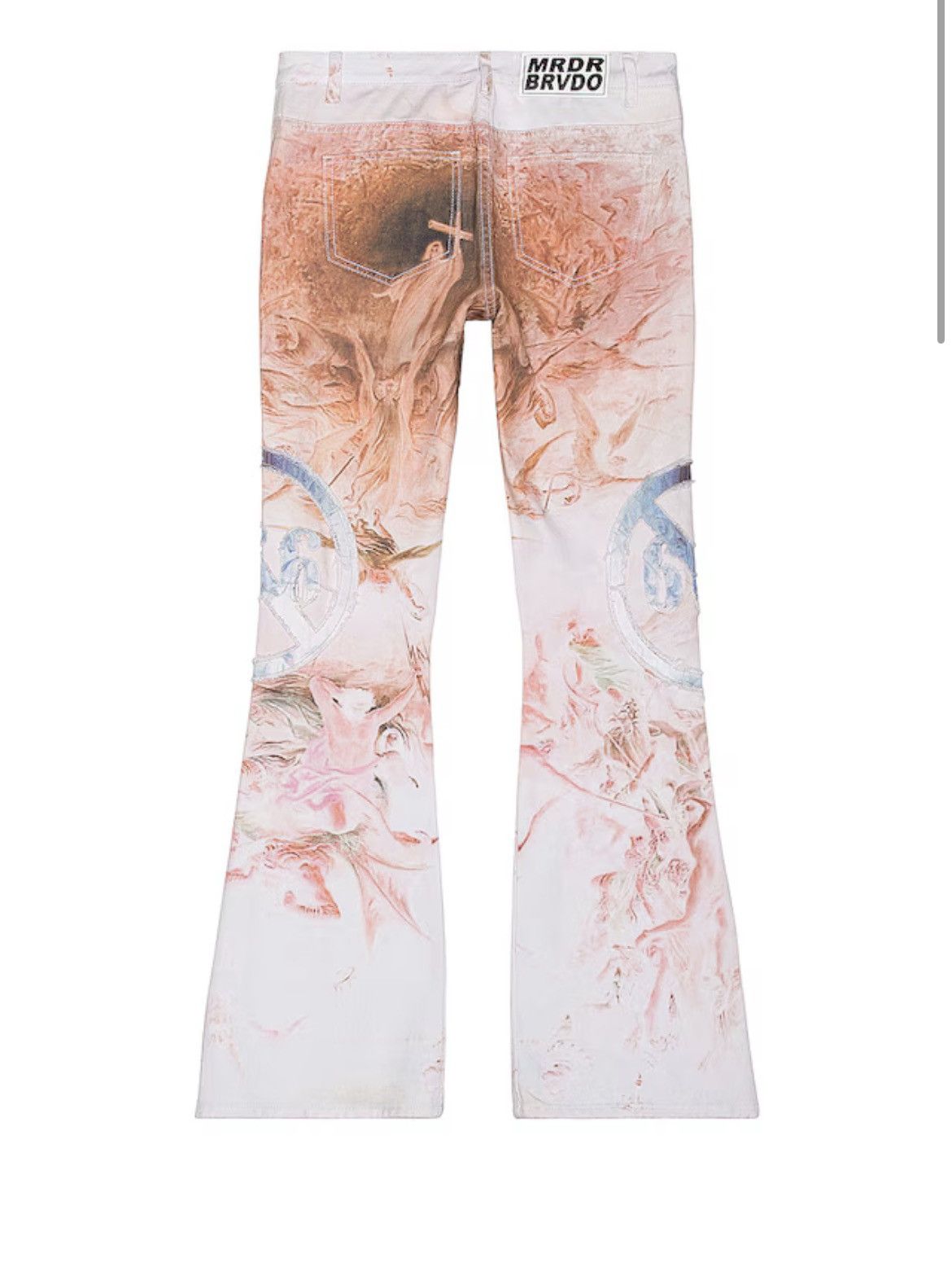 Who Decides War Who decides war jesus denim 666 Size US 34 / EU 50 - 3 Thumbnail