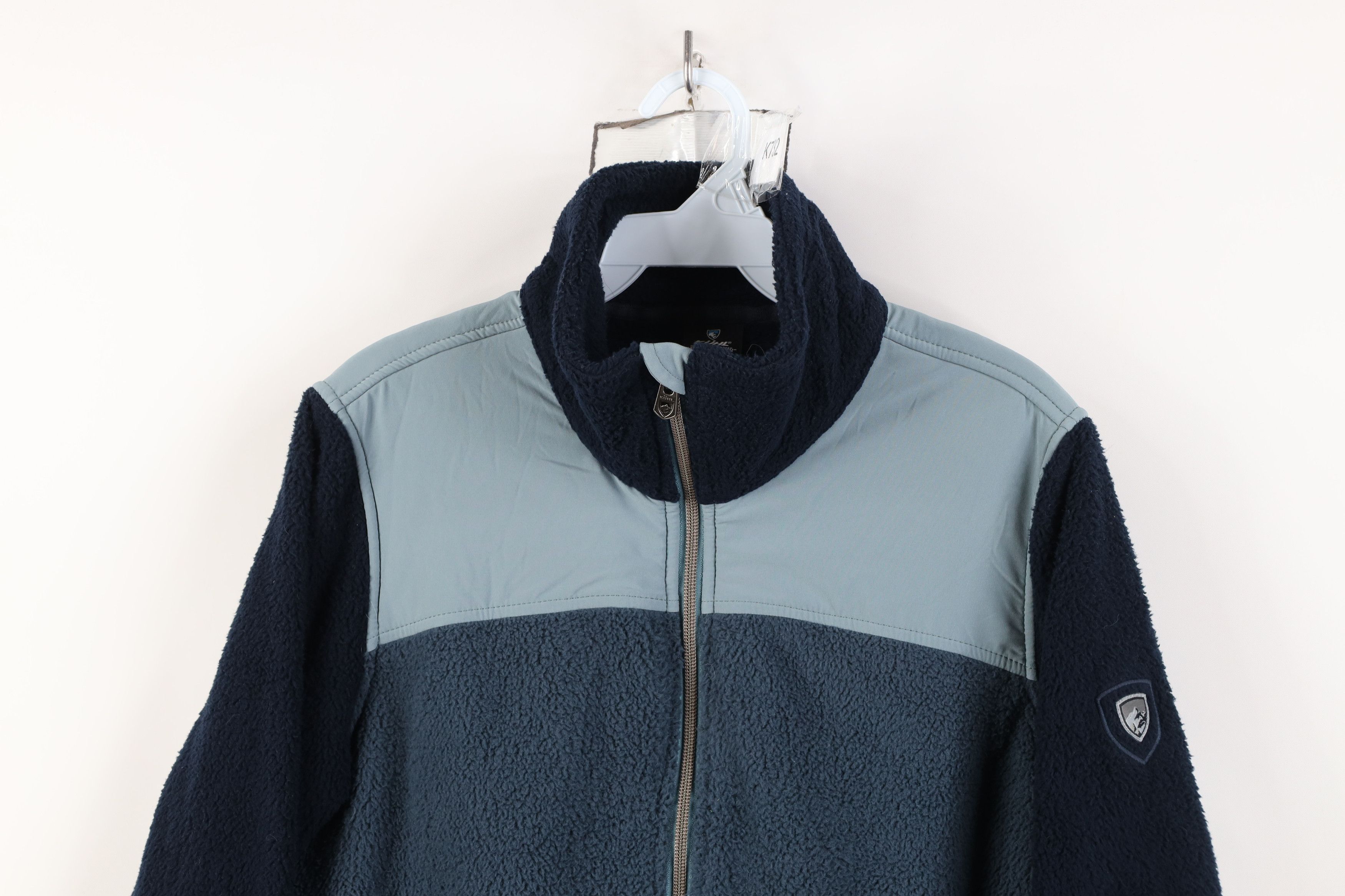 Kuhl Kuhl Mountain Color Block Prism Full Zip Fleece Jacket Blue Size L / US 10 / IT 46 - 2 Thumbnail