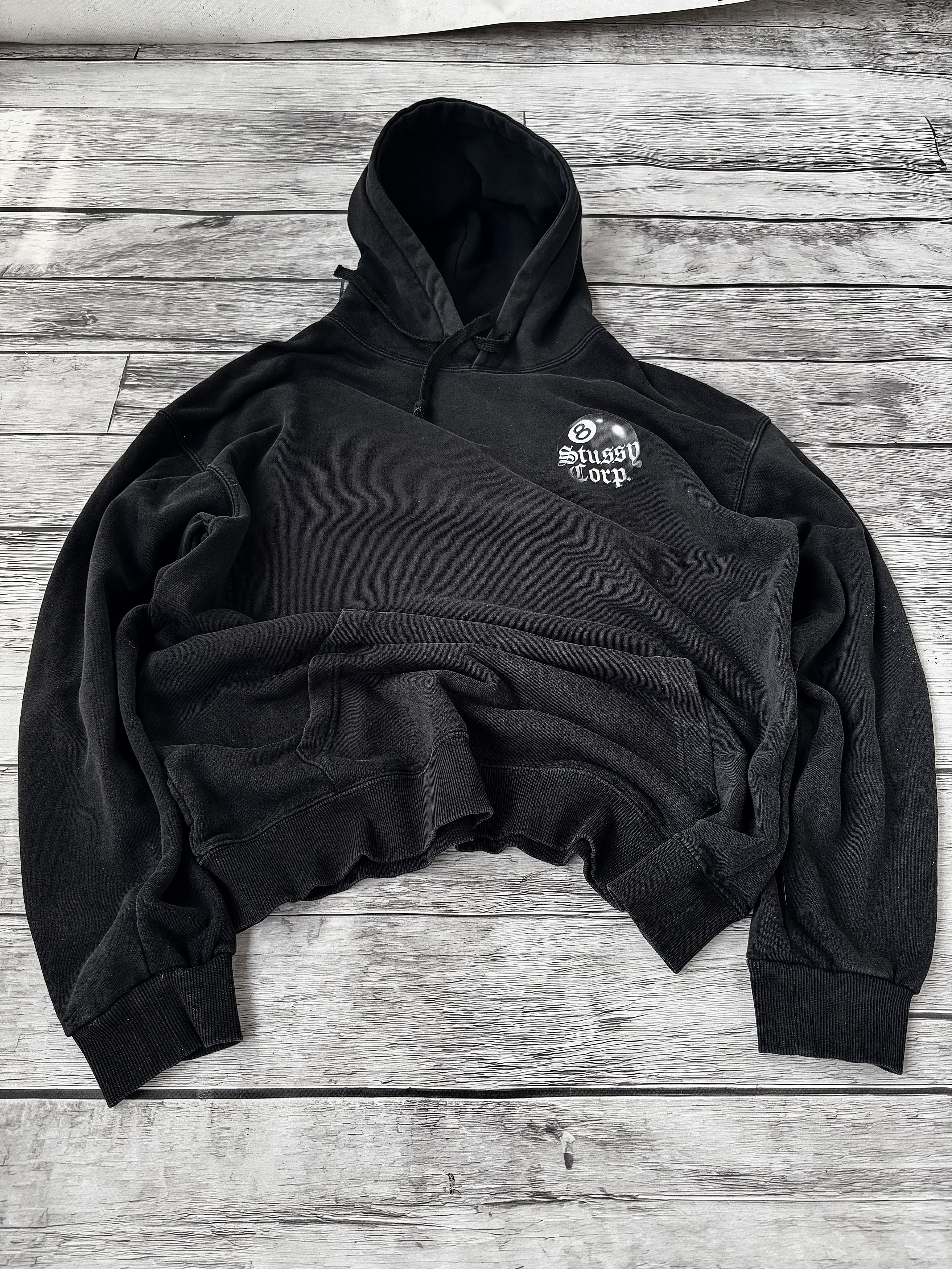 Stussy CRAZY vtg Supreme Style Stussy 8 Ball Hoodie Size US M / EU 48-50 / 2 - 1 Thumbnail
