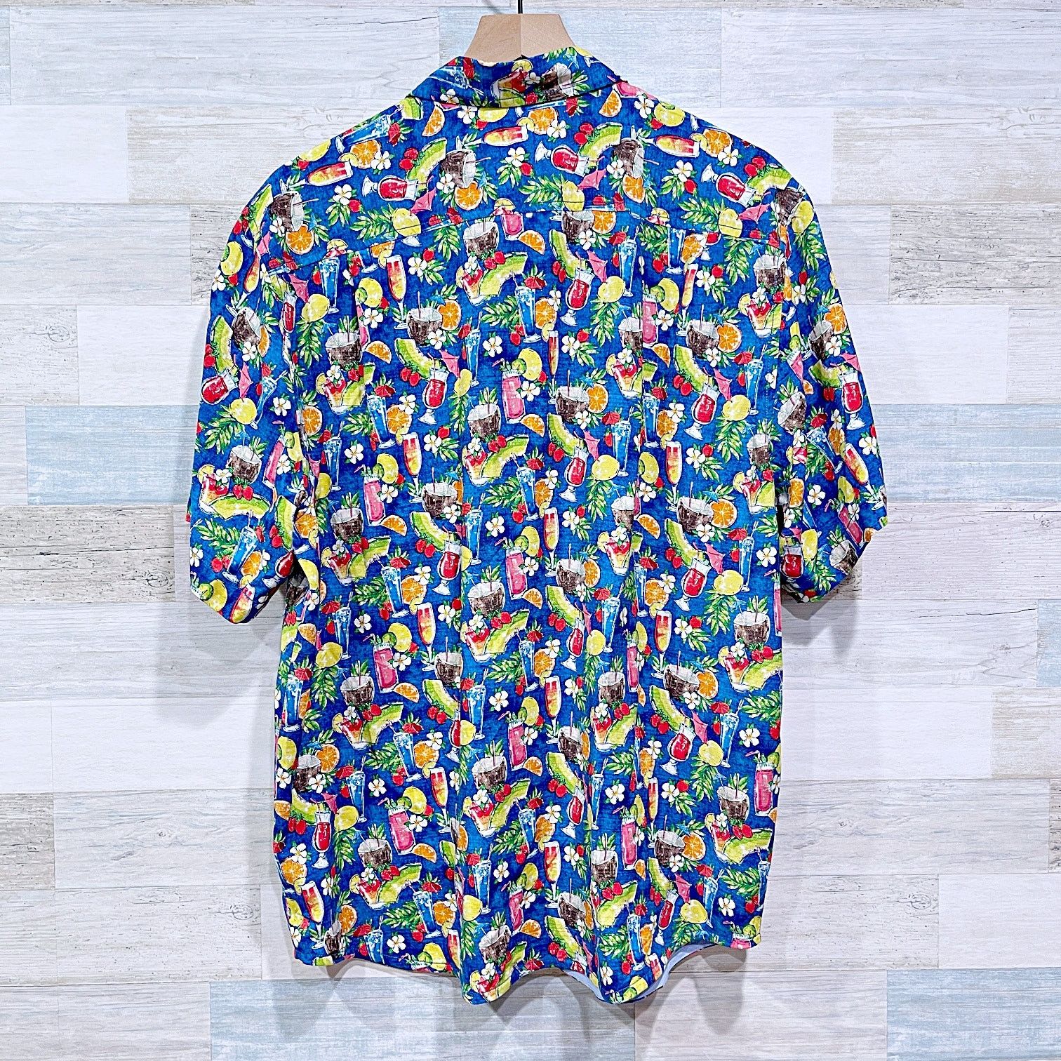 Tommy Bahama Tommy Bahama Veracruz Cay Happy Hour Shirt Blue Mens Large Size US L / EU 52-54 / 3 - 3 Thumbnail