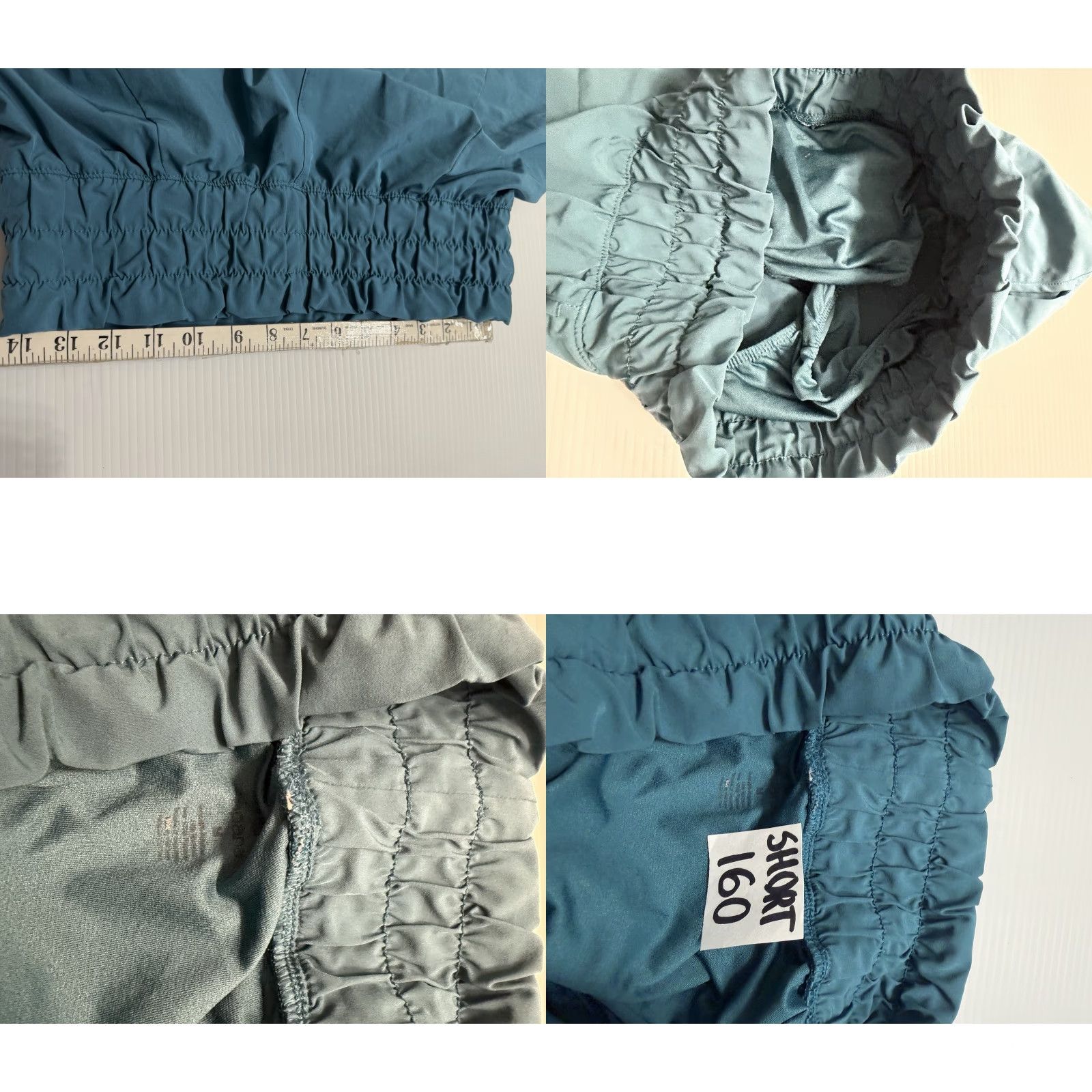 Vintage Apana Women Athletic Shorts M Blue Lined Drawstring Solid 3in Inseam Womens Size 32" / US 10 / IT 46 - 8 Thumbnail