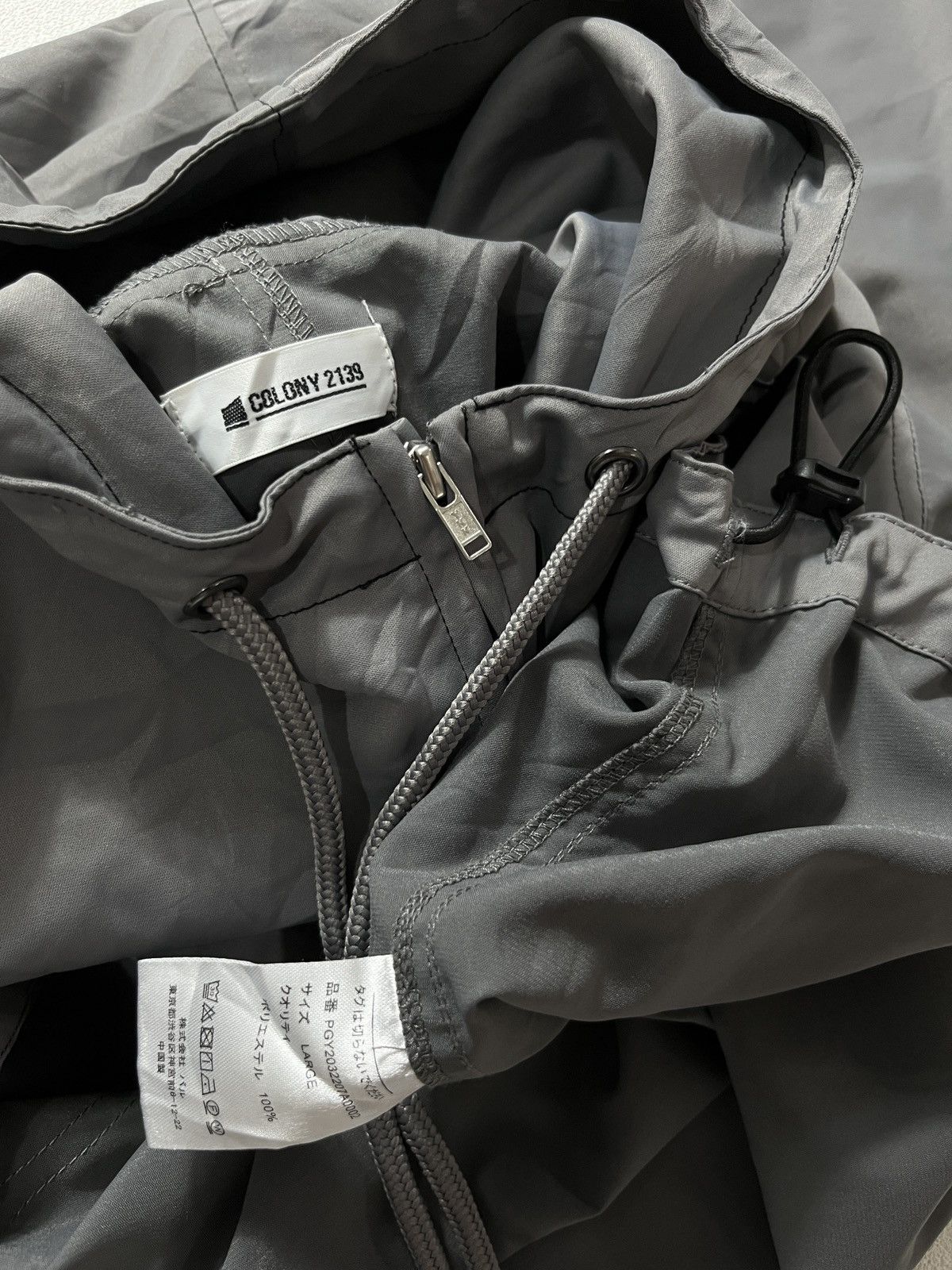 Colony2139 Stretch Grand Big Silhouette Anorak Parka in Gray, Men's — image 6 of 6
