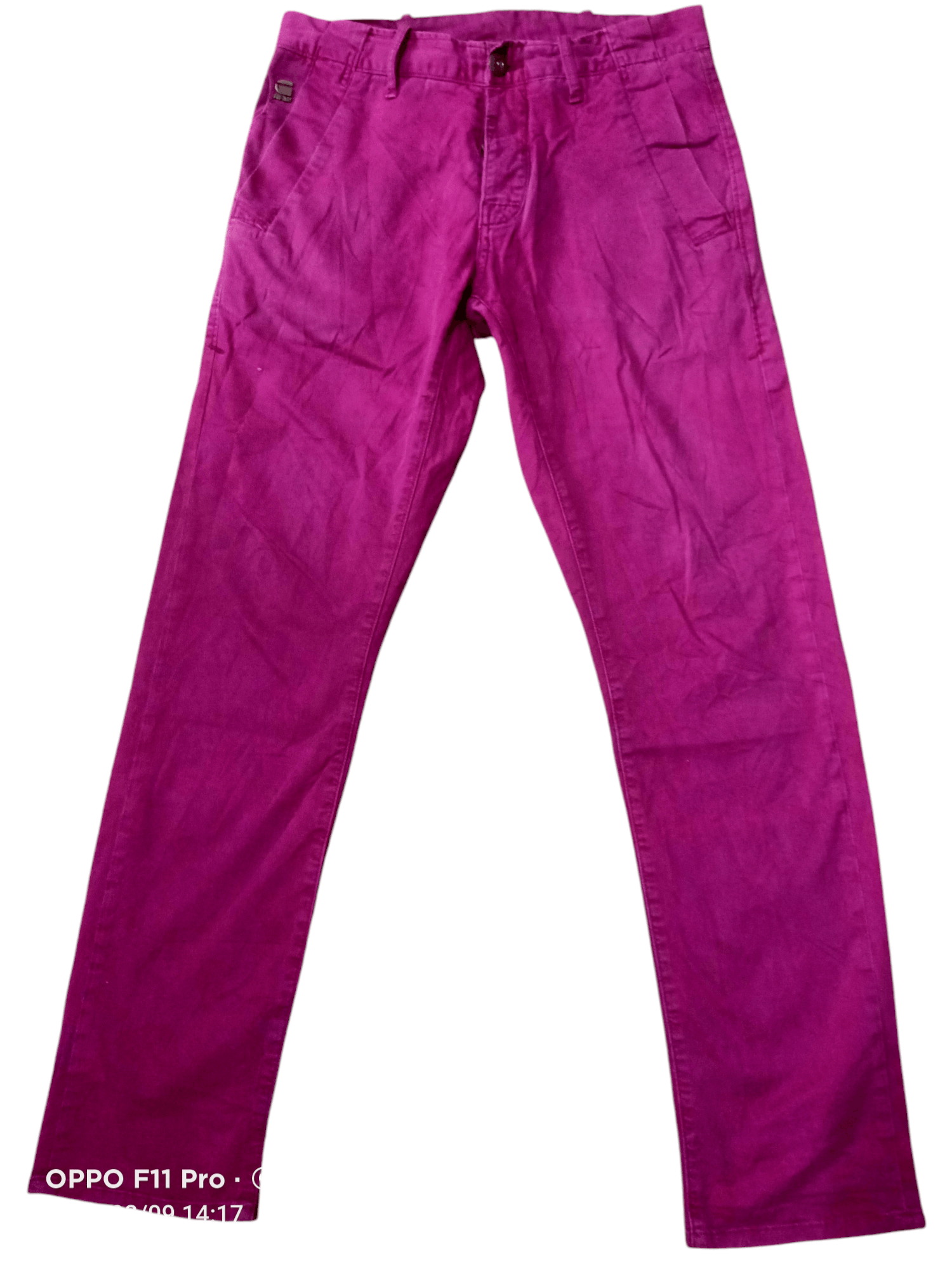 G-Star × Vintage G star Men Casual Cotton Pants Correctline Size US 33 - 11 Thumbnail