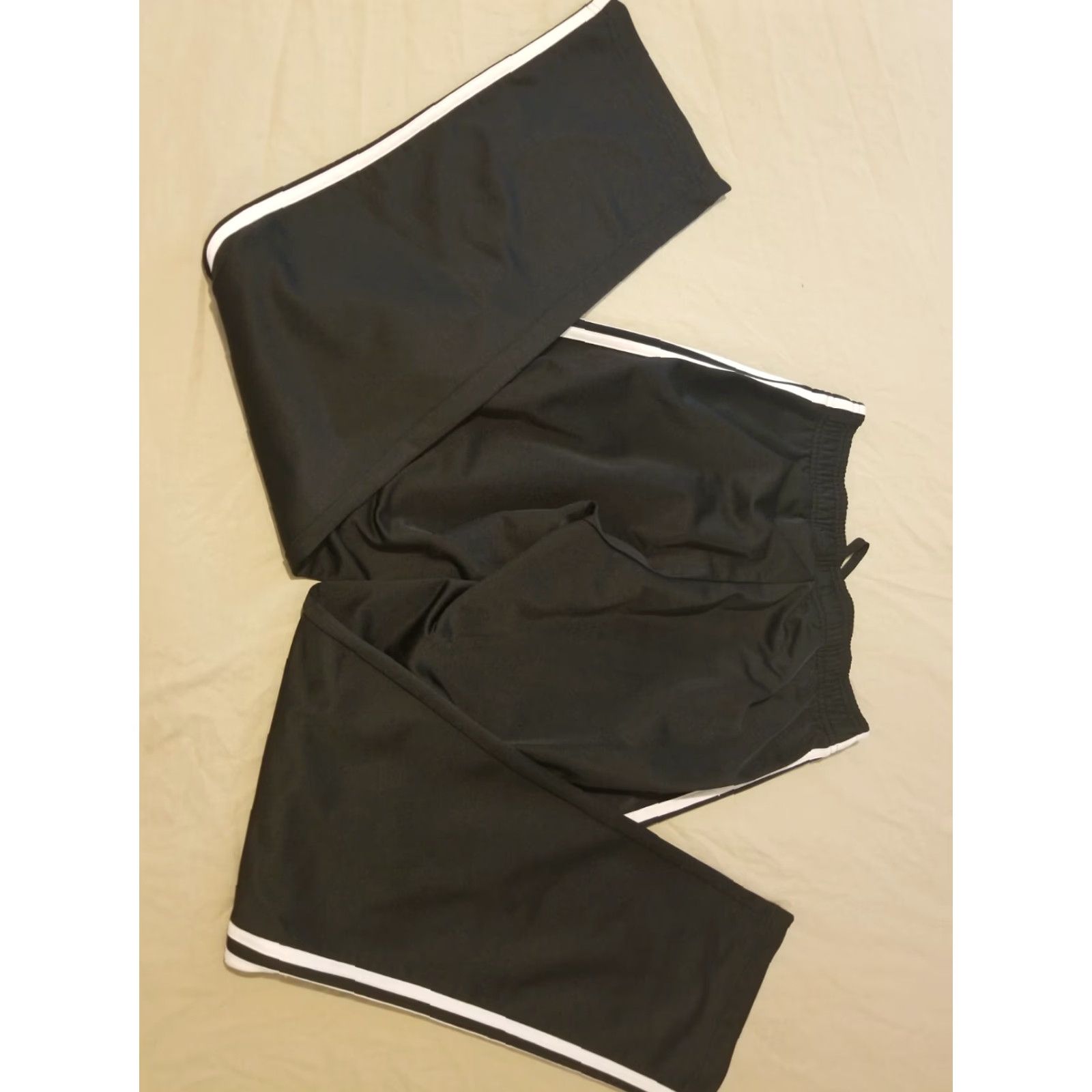 Adidas adidas Pants Mens S Small Black Athletic Gym Workout Jogger Size US 29 - 2 Thumbnail