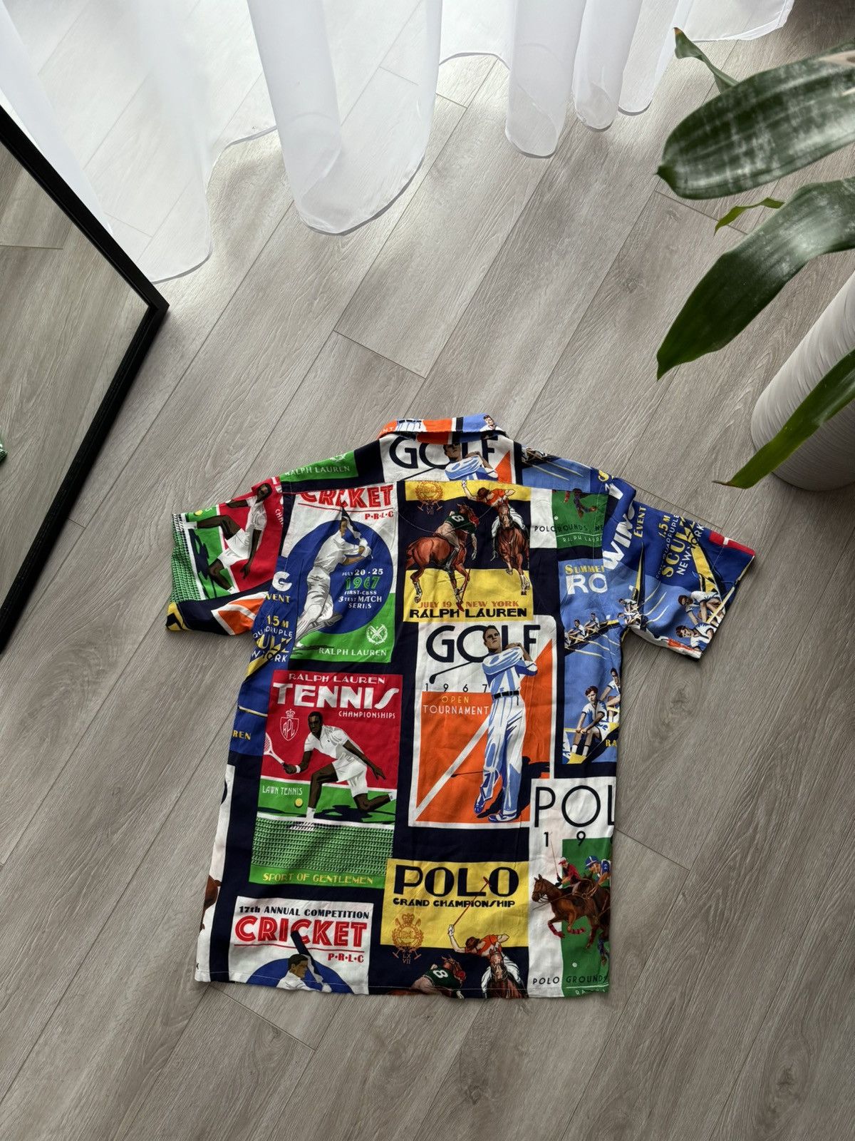 Polo Ralph Lauren × Vintage Polo Ralph Lauren Camp Shirt Rayon Loop Collar Aloha SZ S Size US S / EU 44-46 / 1 - 8 Thumbnail