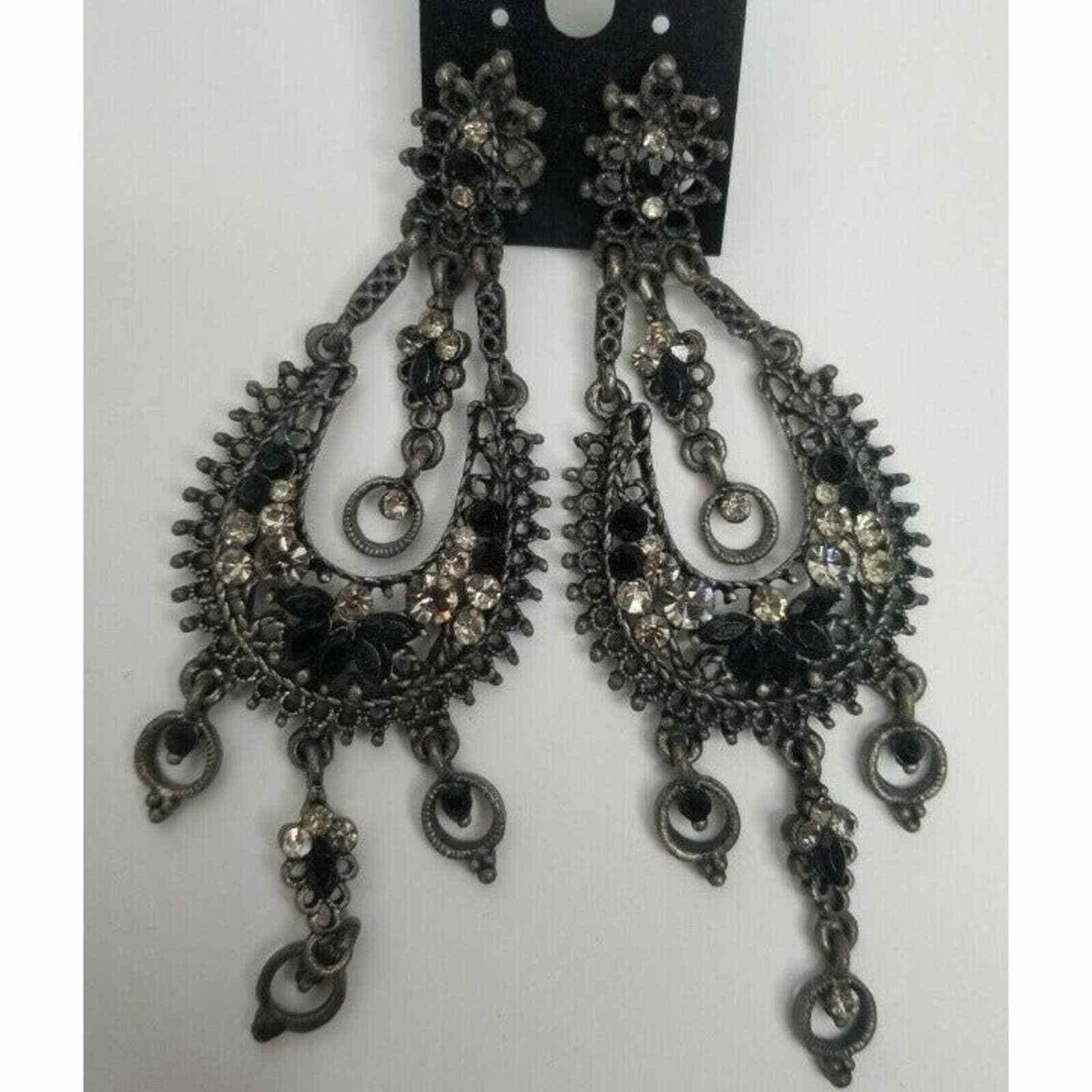 The Unbranded Brand Earrings Women Fashion Jewelry Chandelier Dangly Pierce Stu Size ONE SIZE - 6 Thumbnail
