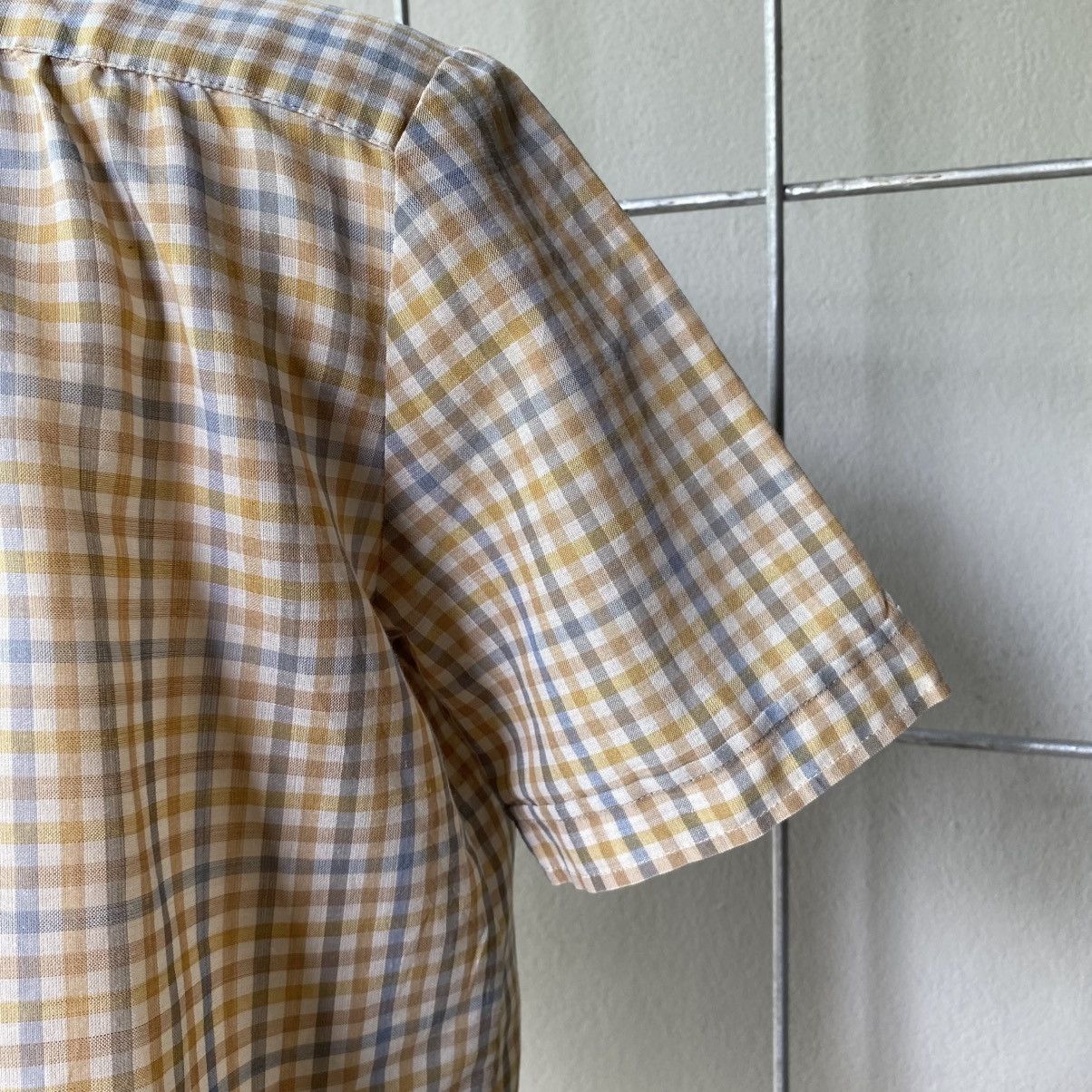 Burberry Burberrys Pastel Plaid Short Sleeve Shirt Size M / US 6-8 / IT 42-44 - 19 Thumbnail