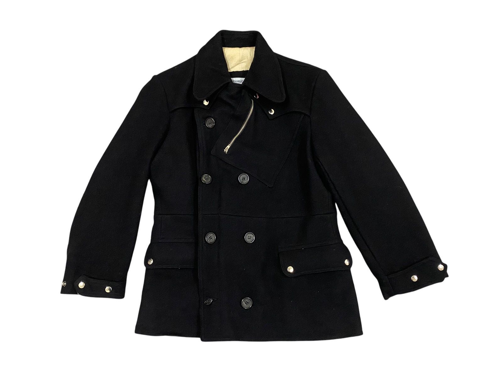 Beams Plus Monitaly Wool Coat Jacket Size US M / EU 48-50 / 2 - 1 Thumbnail