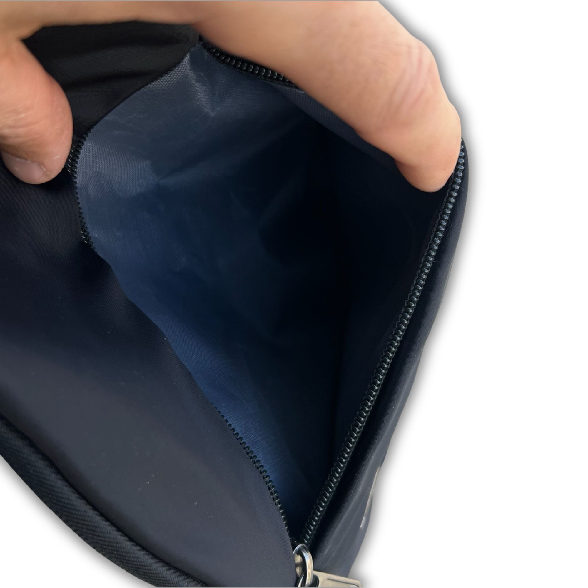 Other Black Sling Bag With Adjustable Strap & Multiple Zipper Pock Size ONE SIZE - 6 Thumbnail
