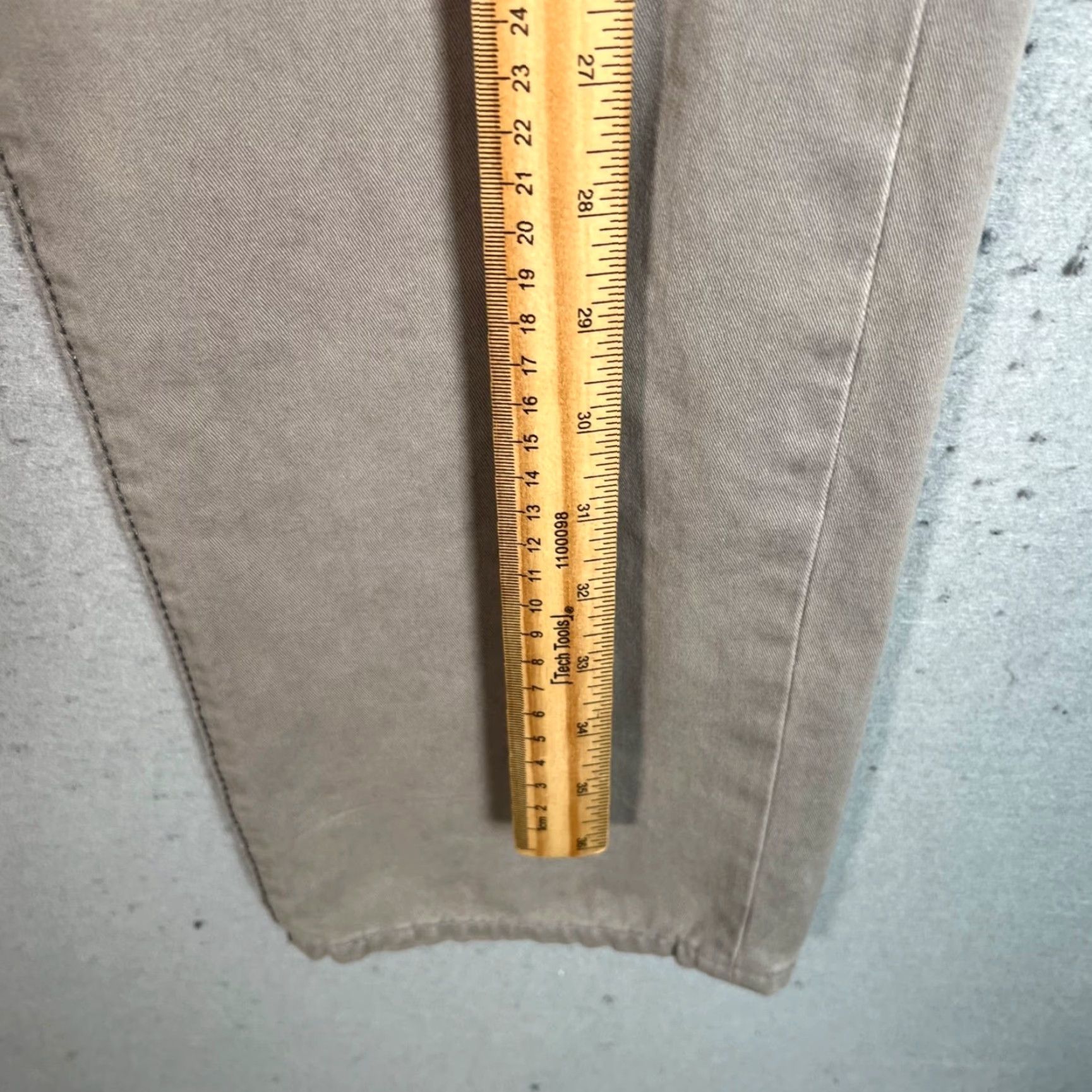 Levi's VINTAGE Levi's Jeans Slim Fit 511 Men 34x34 Beige Gray Adult 34 Jeans Mens Brown/Beige 90s Theme (Mens) Size US 34 / EU 50 - 7 Thumbnail