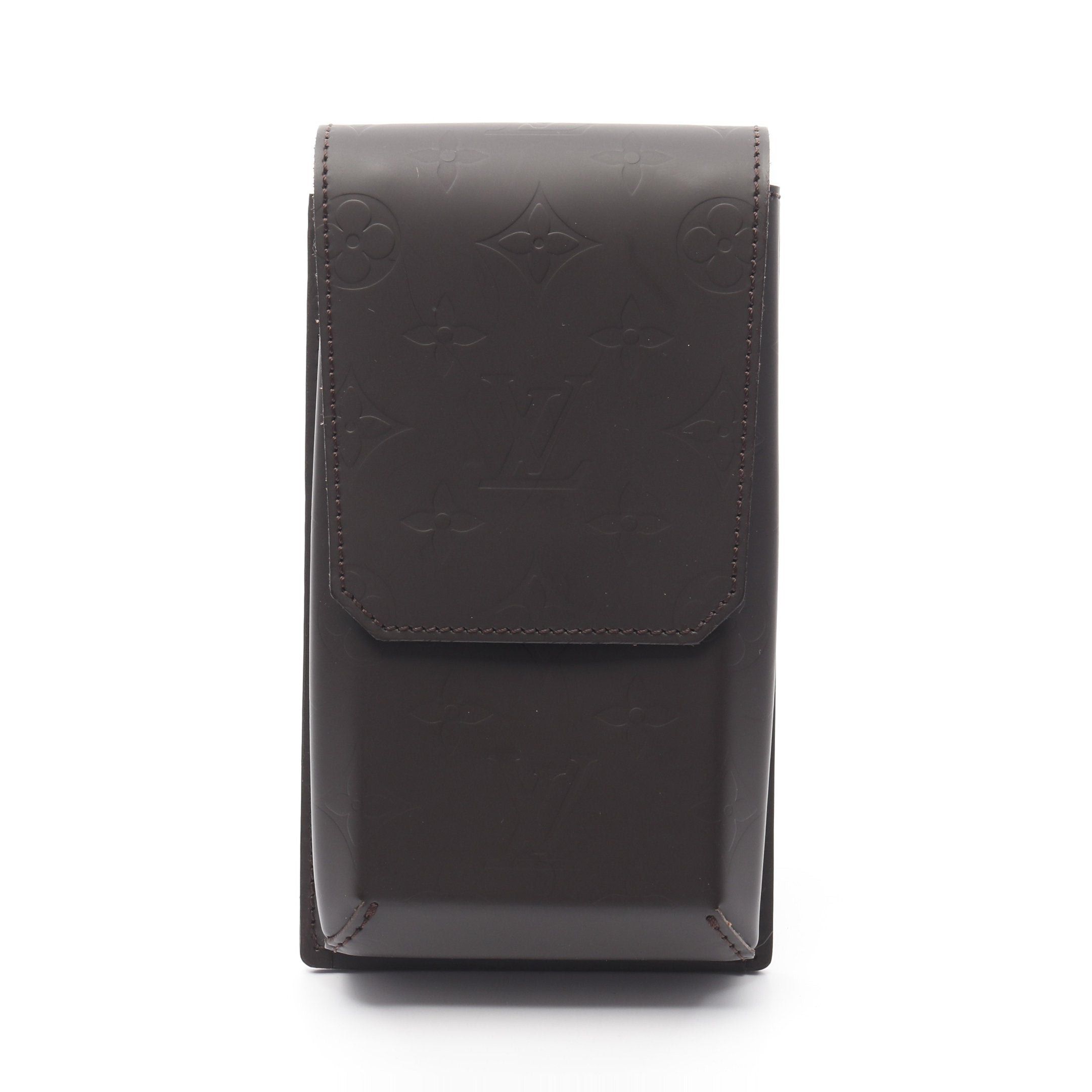 Louis Vuitton Louis Vuitton Buggy Monogram Glace Cafe Pouch Leather Brown Size ONE SIZE - 1 Thumbnail