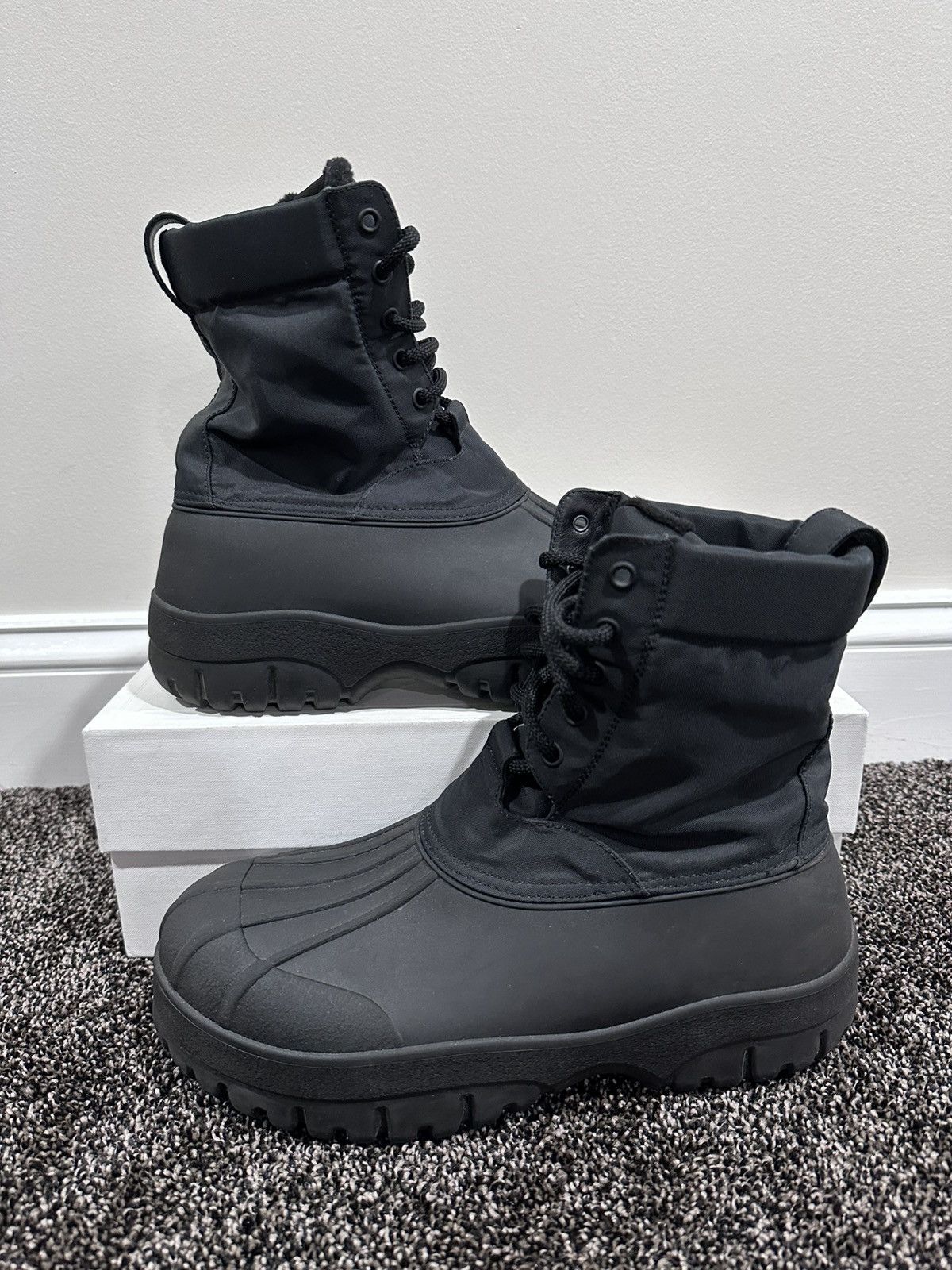 Celine Celine x Phoebe Philo Black Duck Boots Size US 8 / IT 38 - 13 Thumbnail