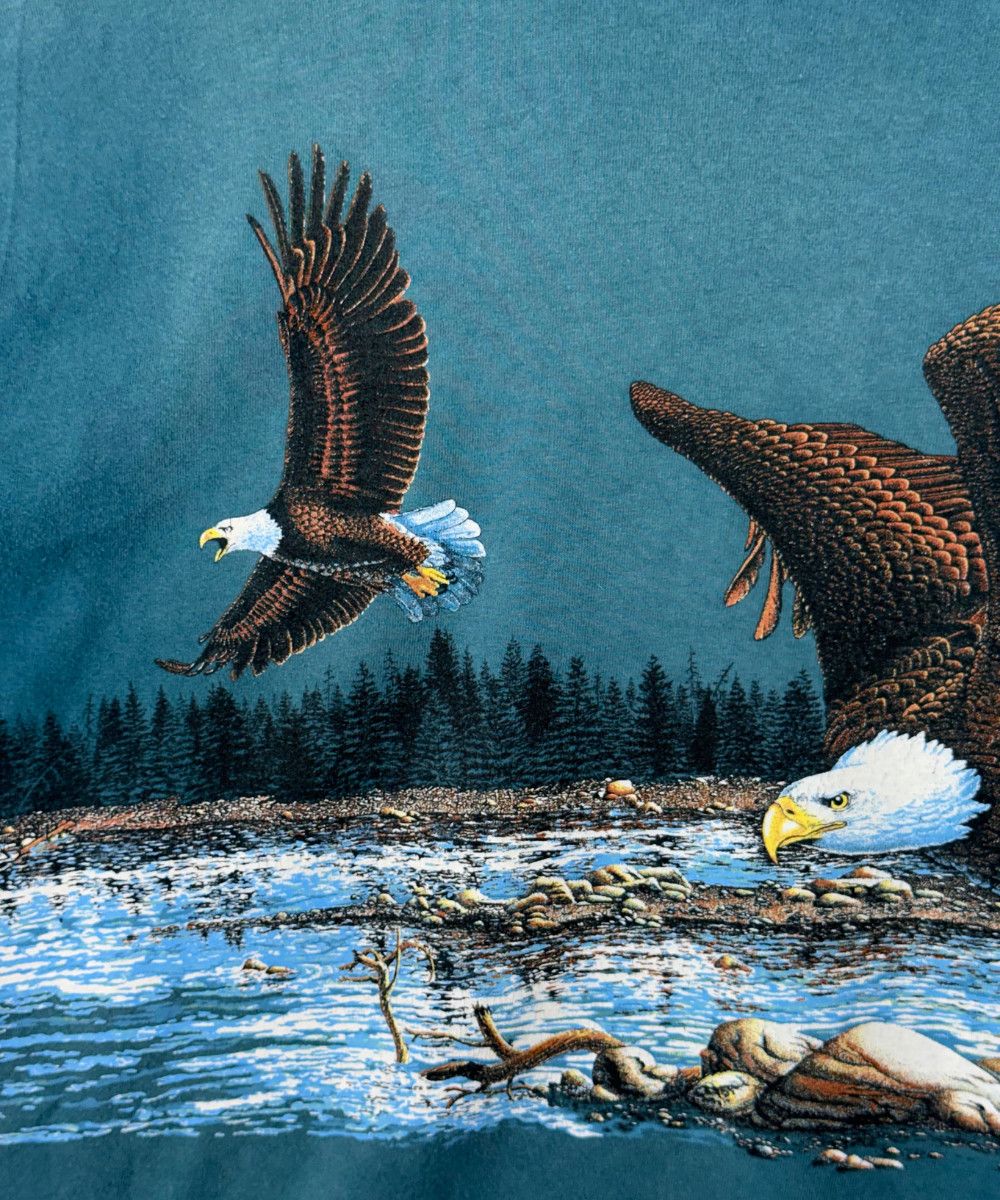 Signal Sport 1992 Signal Sport Habitat Eagle Tee Size US XL / EU 56 / 4 - 9 Thumbnail